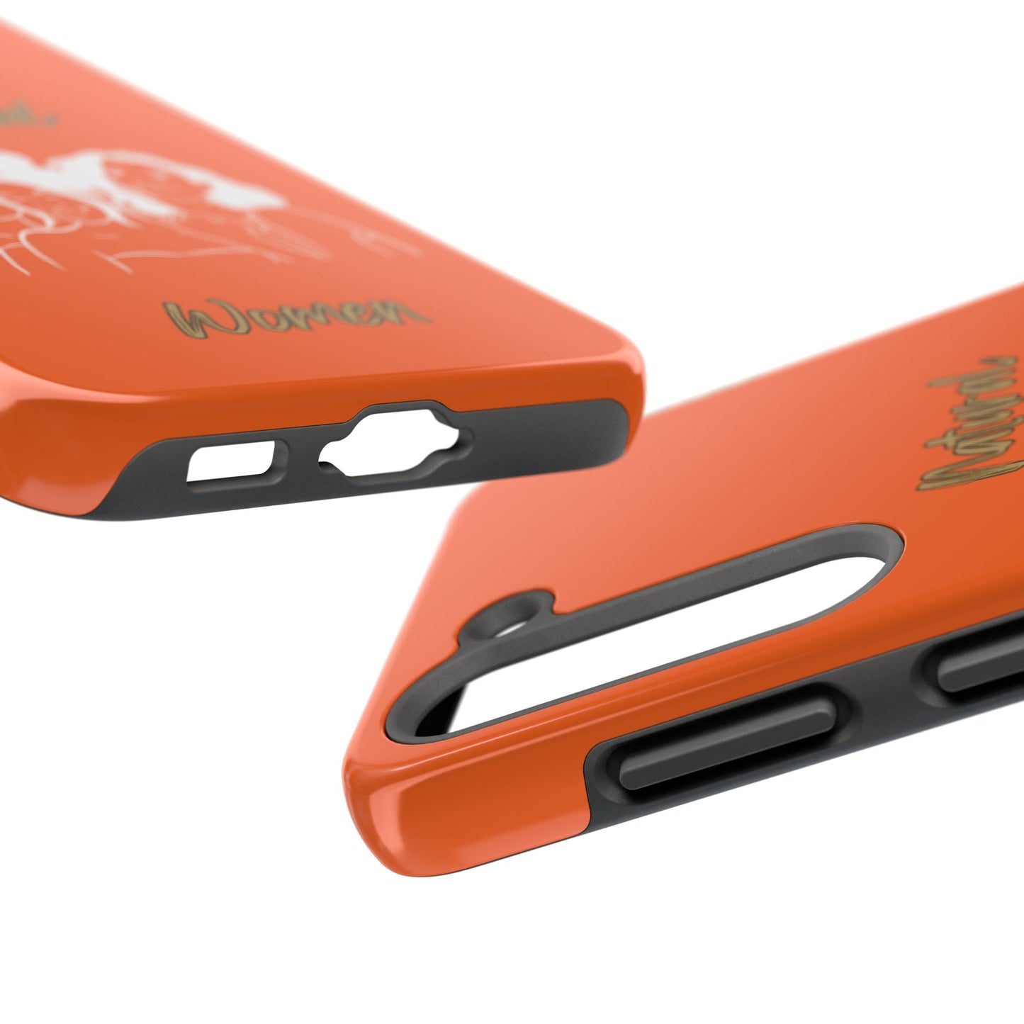 Natural Women Laughing Friends (WL)Tough Phone Cases ORANGE