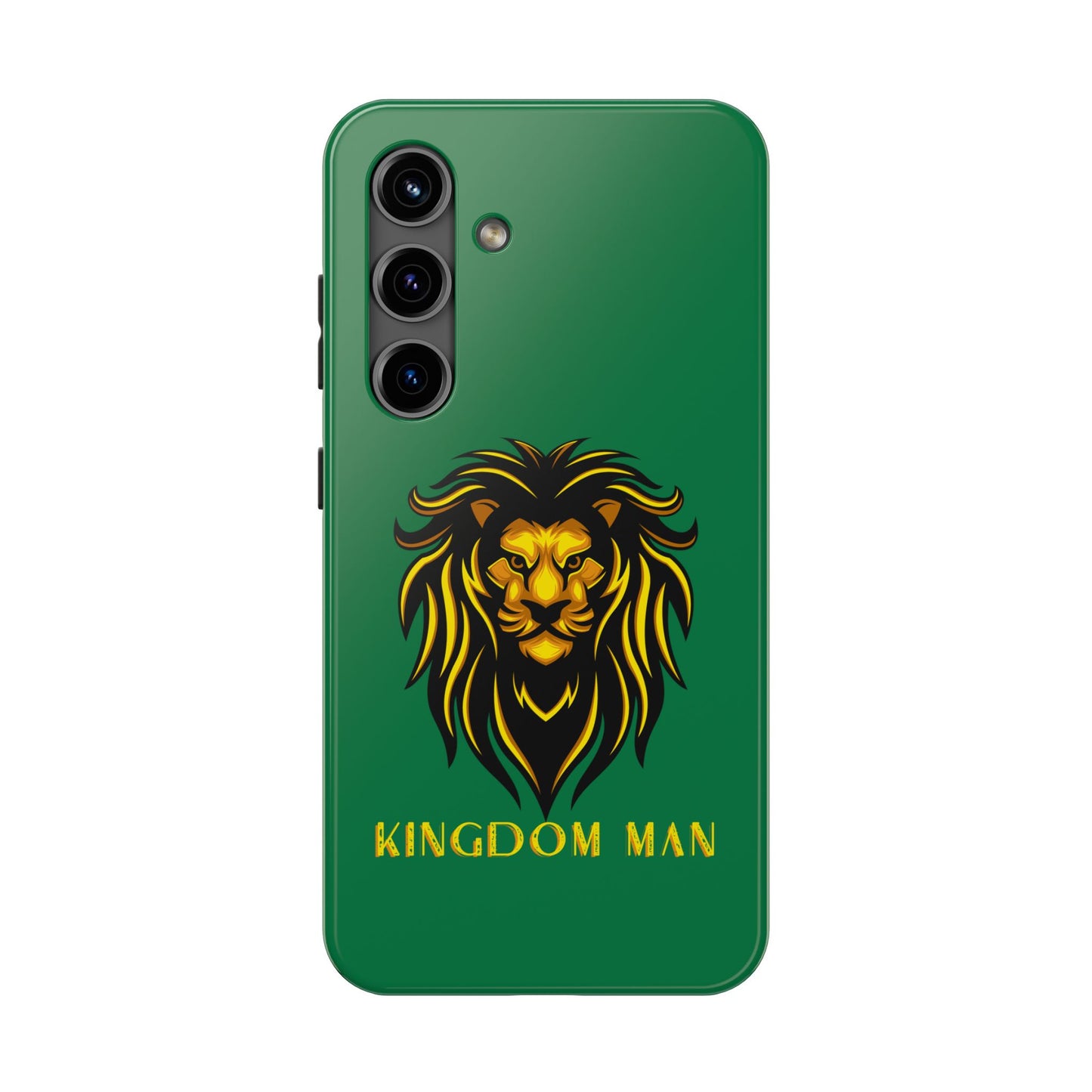 Kingdom Man (Gold Label) Tough Phone Case DARK GREEN