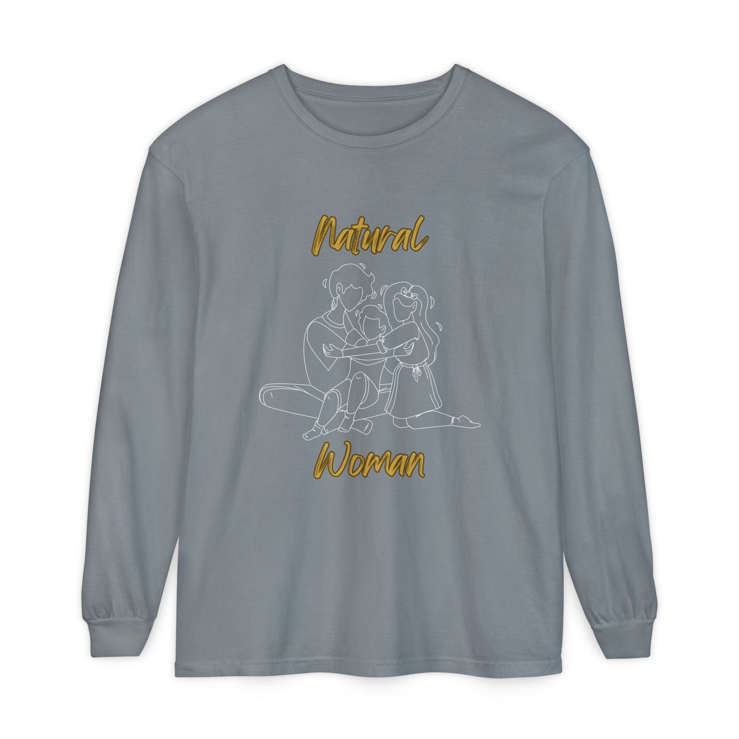 Natural Woman Bear Hugs (WL) Long Sleeve T-Shirt