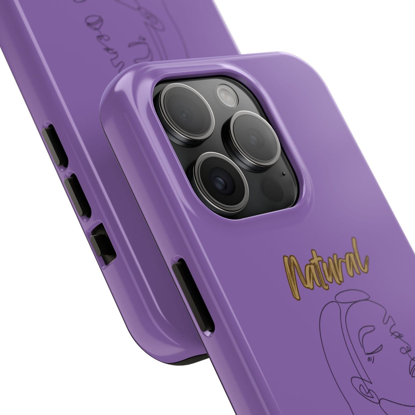 Natural Woman Calm (BL) Tough Phone Cases LIGHT PURPLE