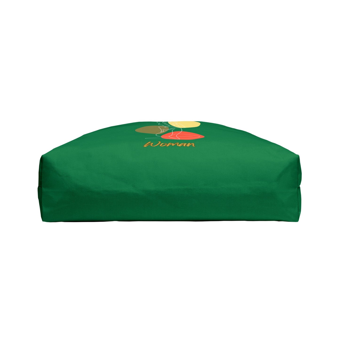 Natural Woman Colorful Pose (WL) Weekender Tote Bag DARK GREEN