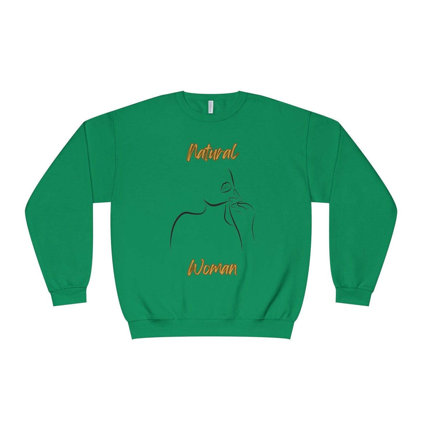 Natural Woman Chin Up (BL) Crewneck Sweatshirt