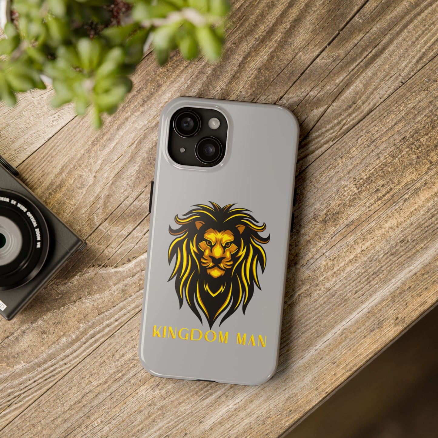 KIngdom Man (Gold Label) Tough Phone Cases LIGHT GREY