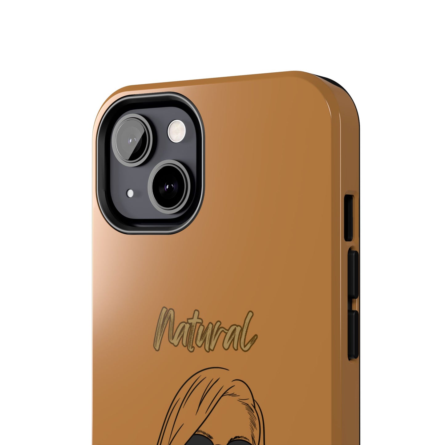 Natural Woman Shades (BL)Tough Phone Cases LIGHT BROWN