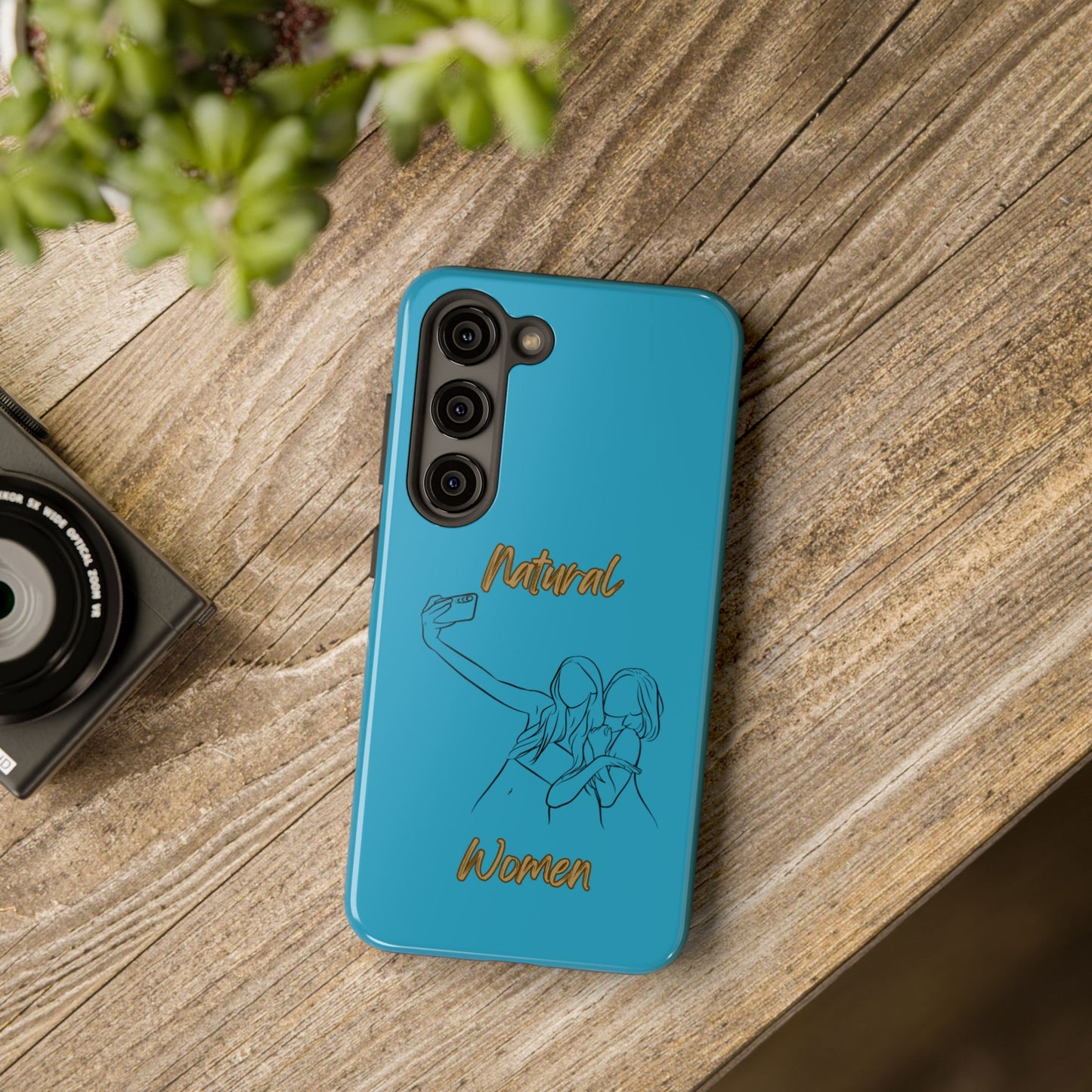 Natural Woman Friends Selfie (BL)Tough Phone Cases TURQOISE