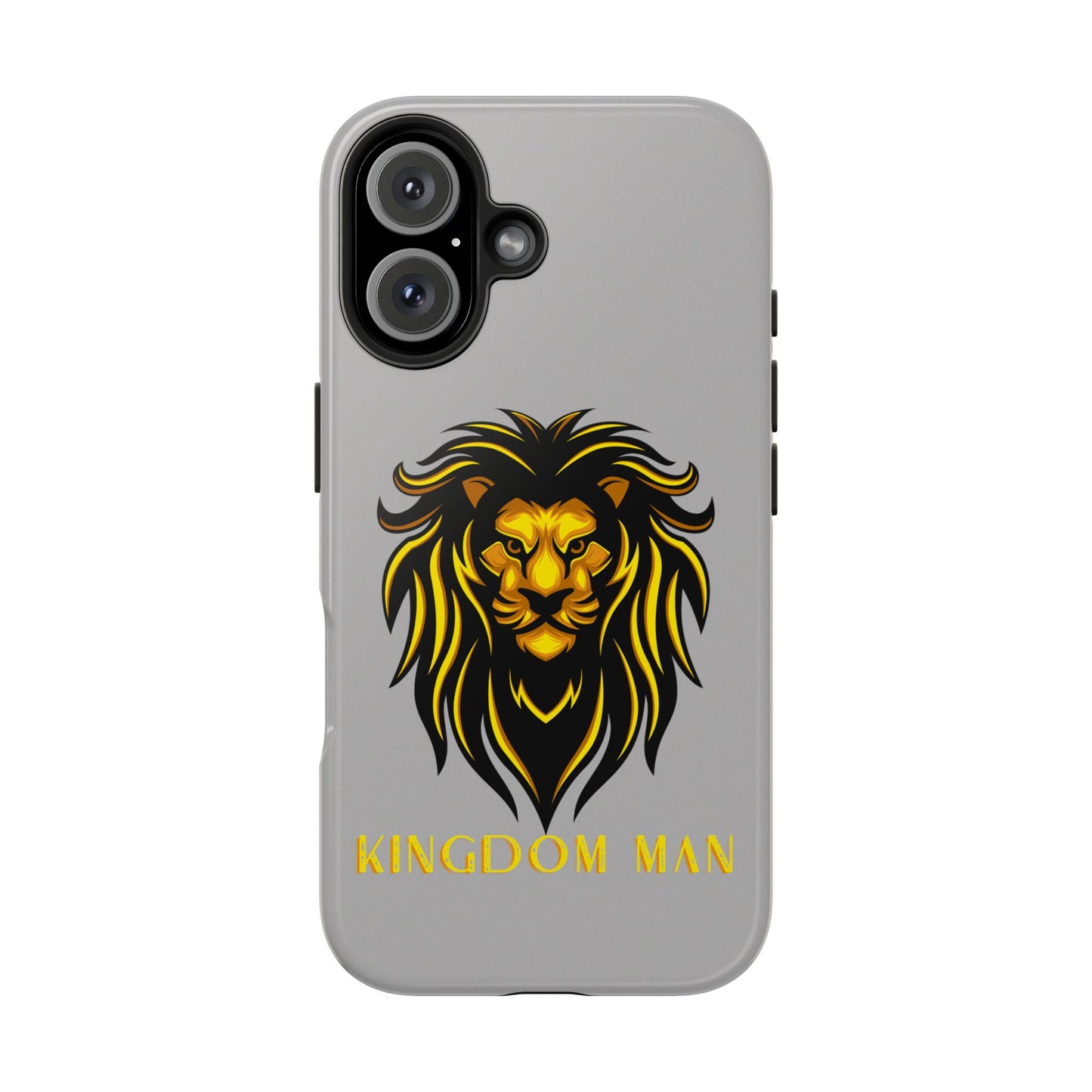 KIngdom Man (Gold Label) Tough Phone Cases LIGHT GREY