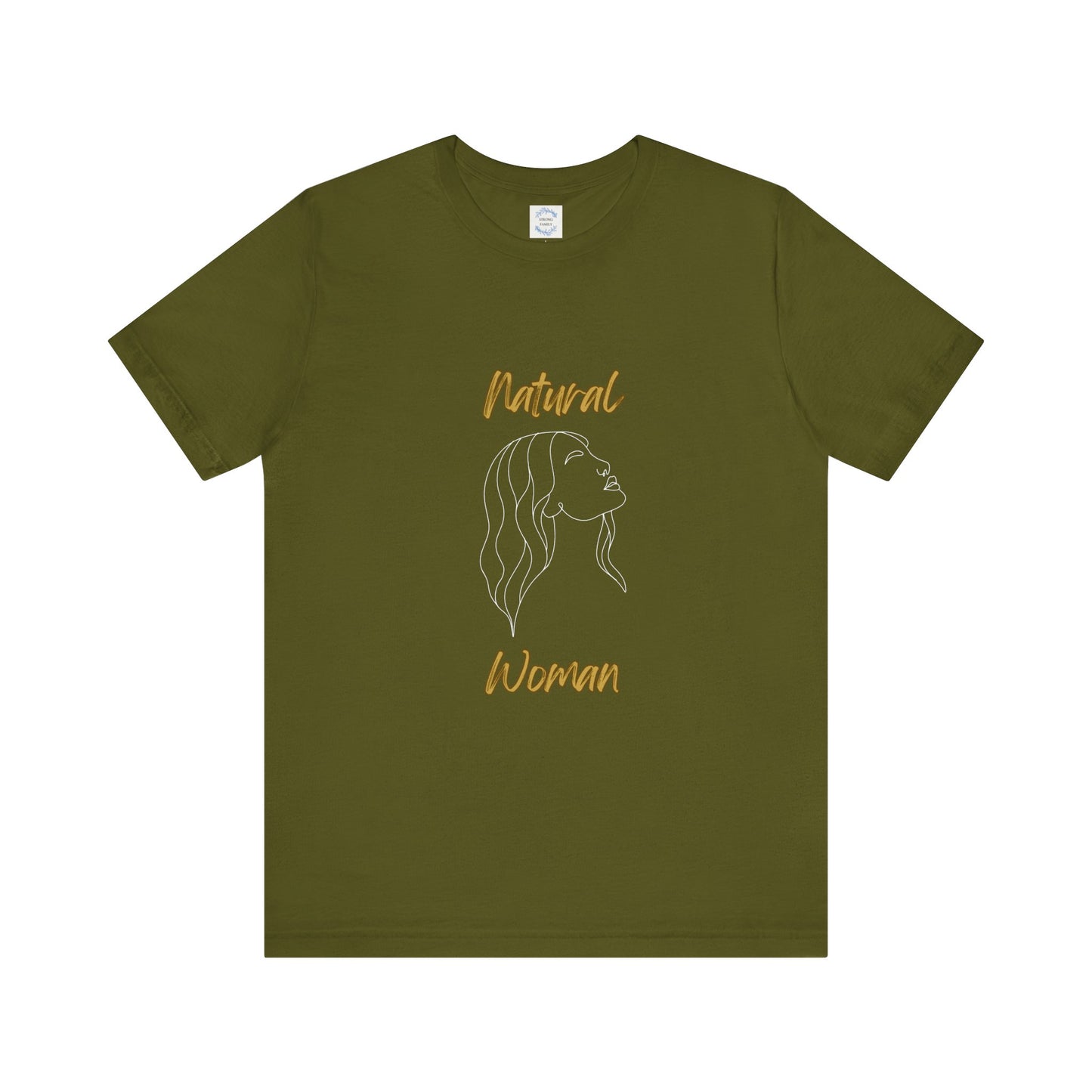Natural Woman Breeze on Face (WL) Short Sleeve T-Shirt