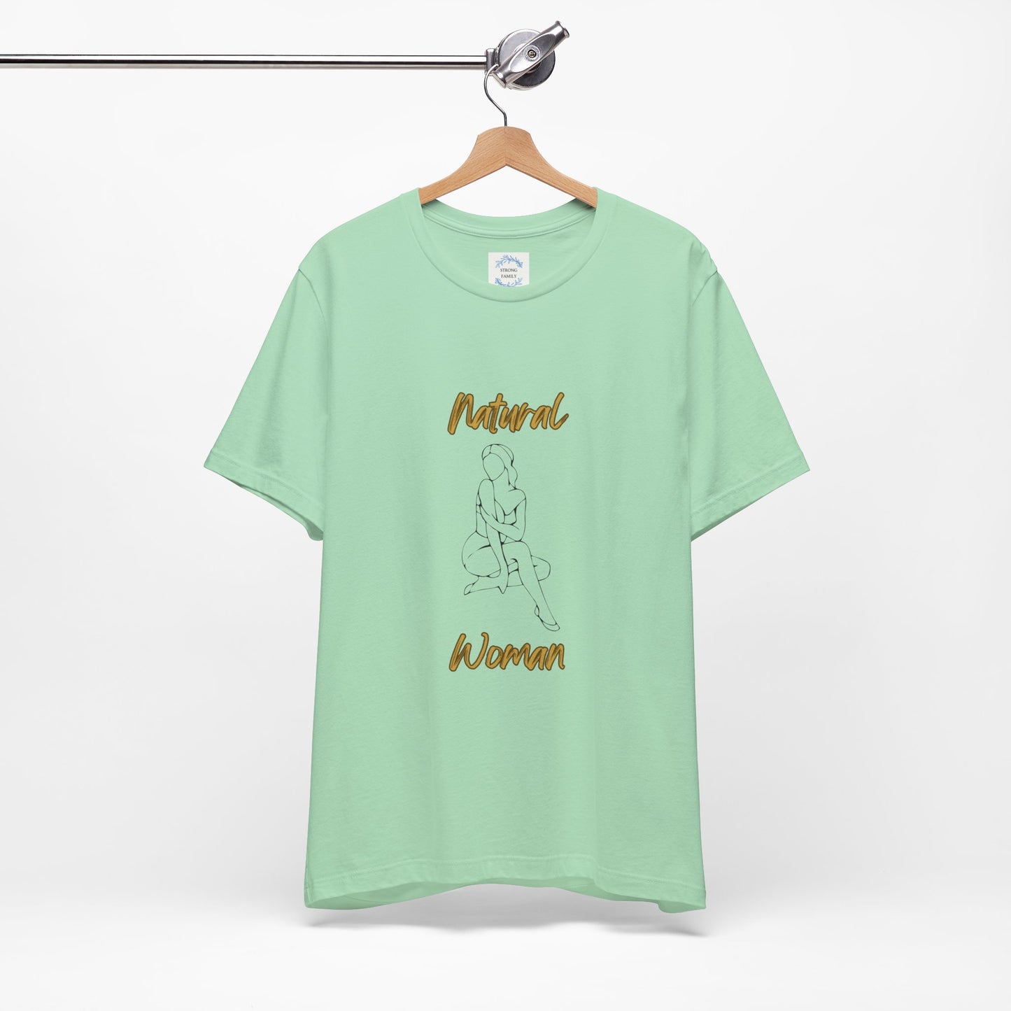 Natural Woman Shoulder Action (BL) Short Sleeve T-Shirt