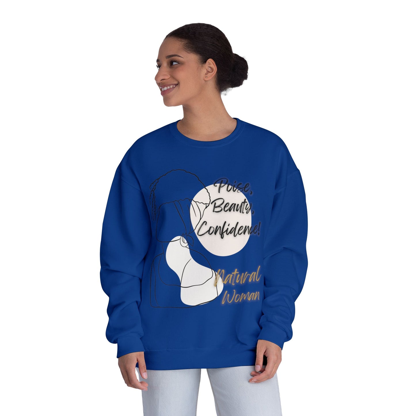 Natural Woman Puff (BL) Crewneck Sweatshirt