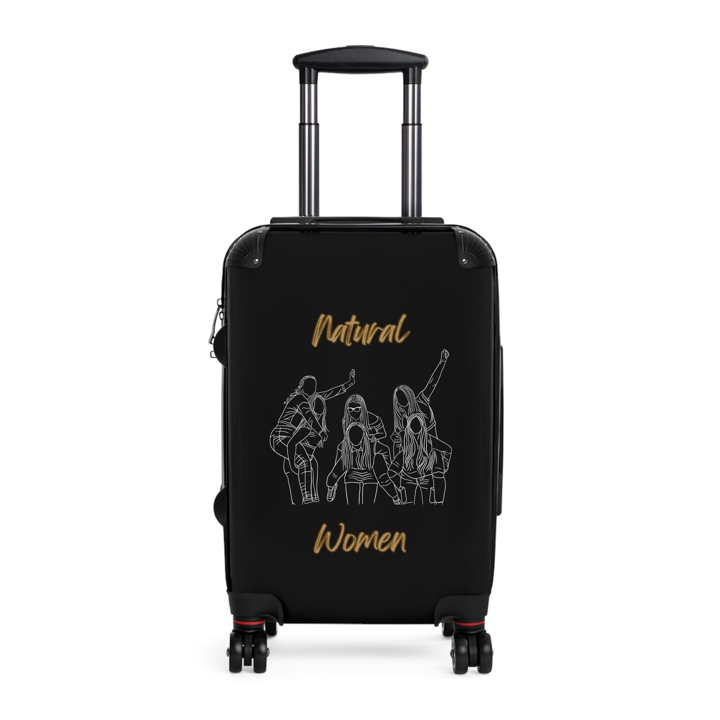 Natural Woman Piggy Back (WL) Suitcase BLACK