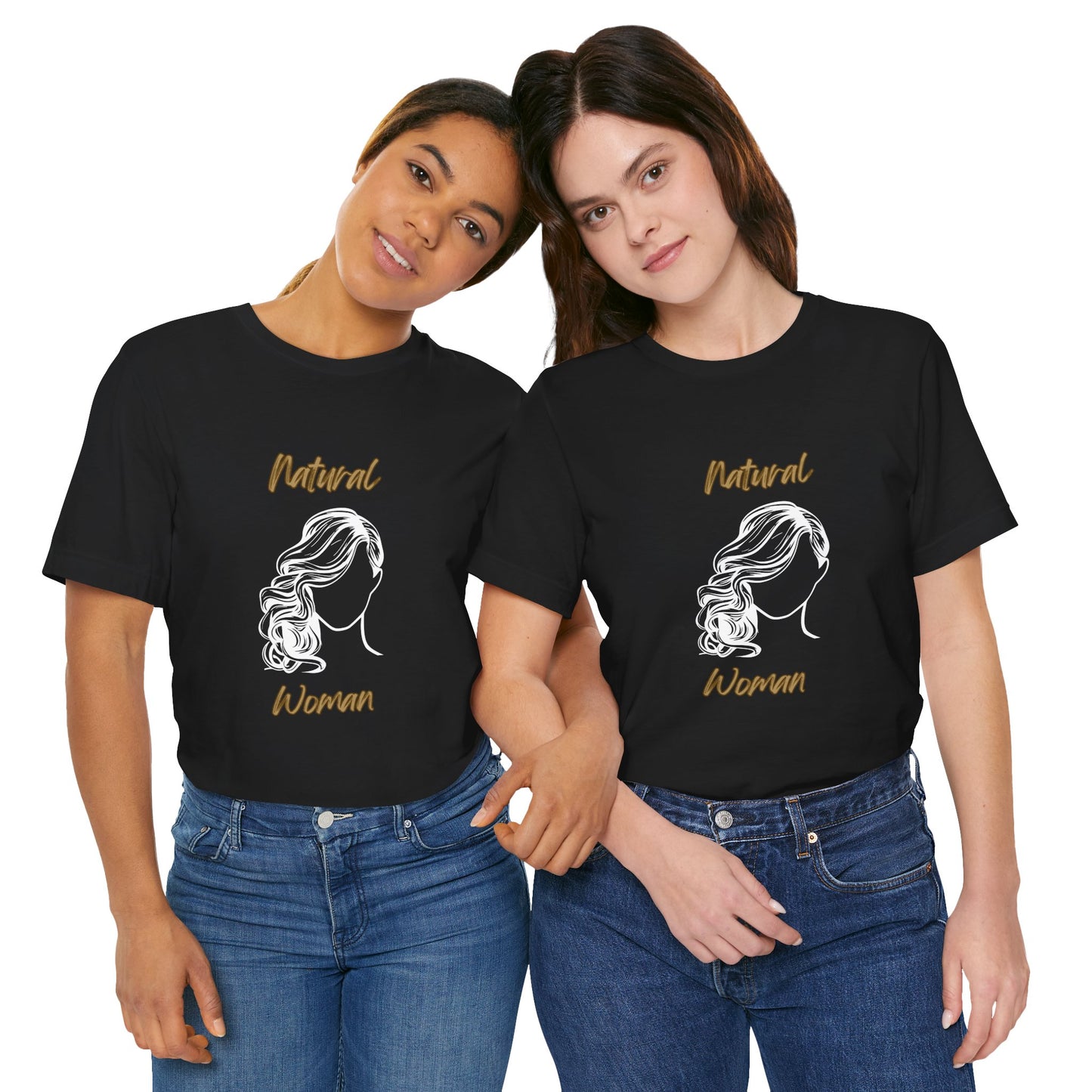 Natural Woman Long Curl (WL) Short Sleeve T-Shirt