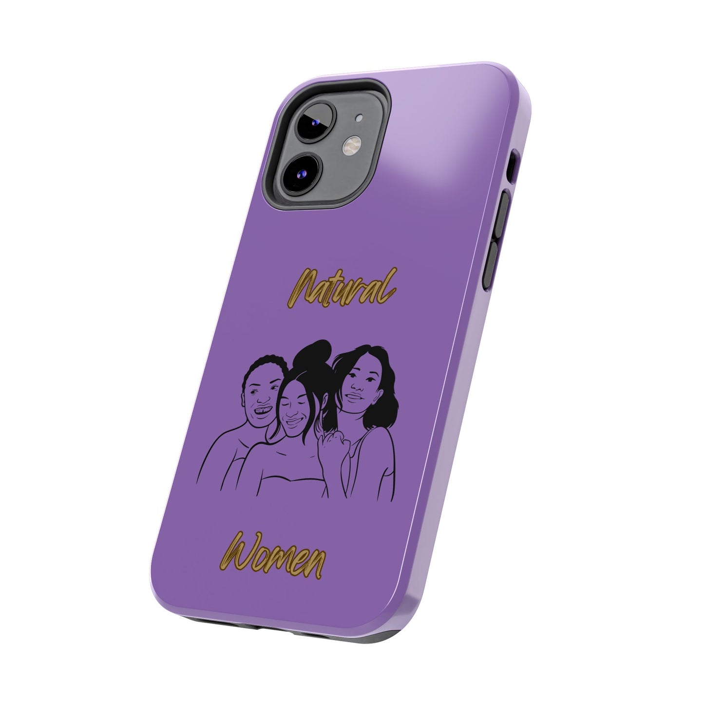 Natural Women Laughing Friends (BL)Tough Phone Cases LIGHT PURPLE