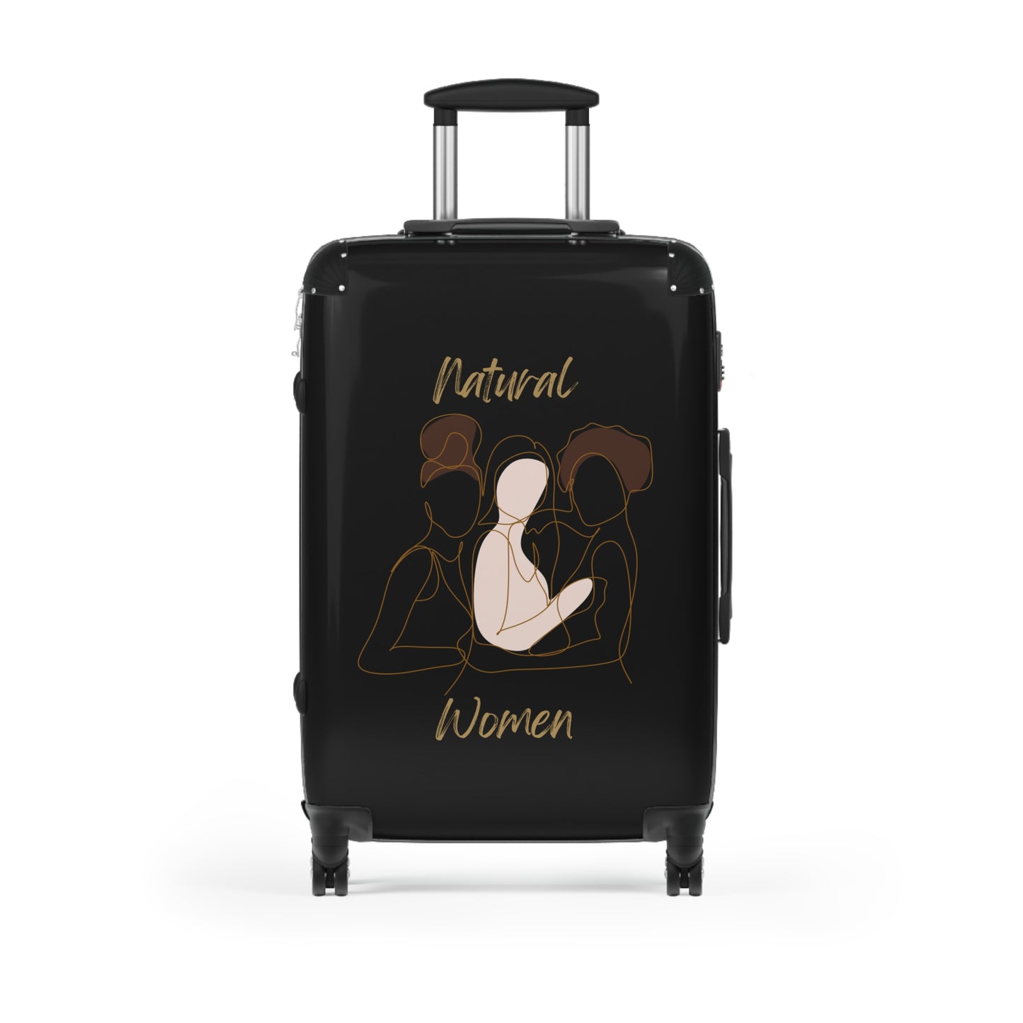 Natural Women Friends (WL) Suitcase BLACK
