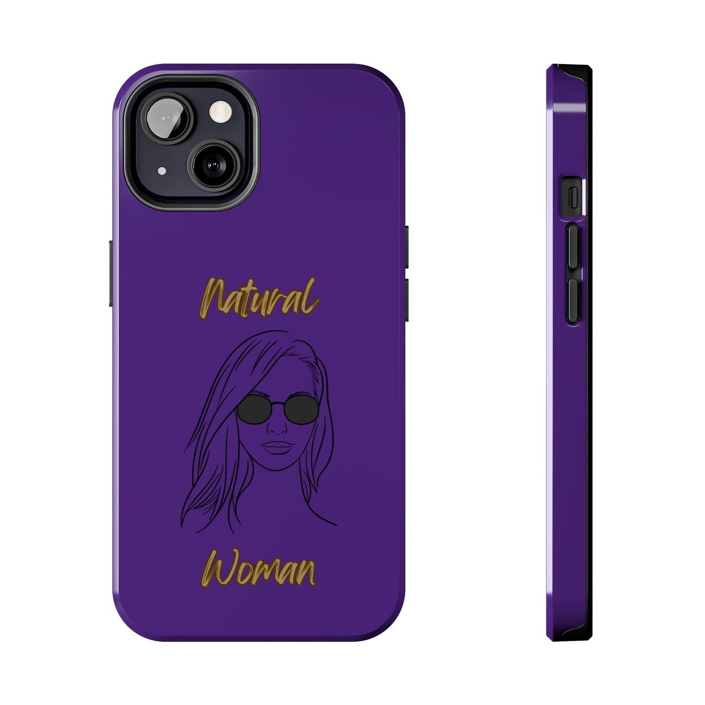 Natural Woman Shades (BL)Tough Phone Cases PURPLE