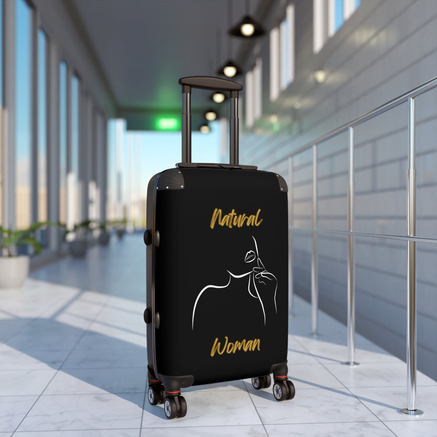 Natural Woman Chin Up (WL) Suitcase BLACK