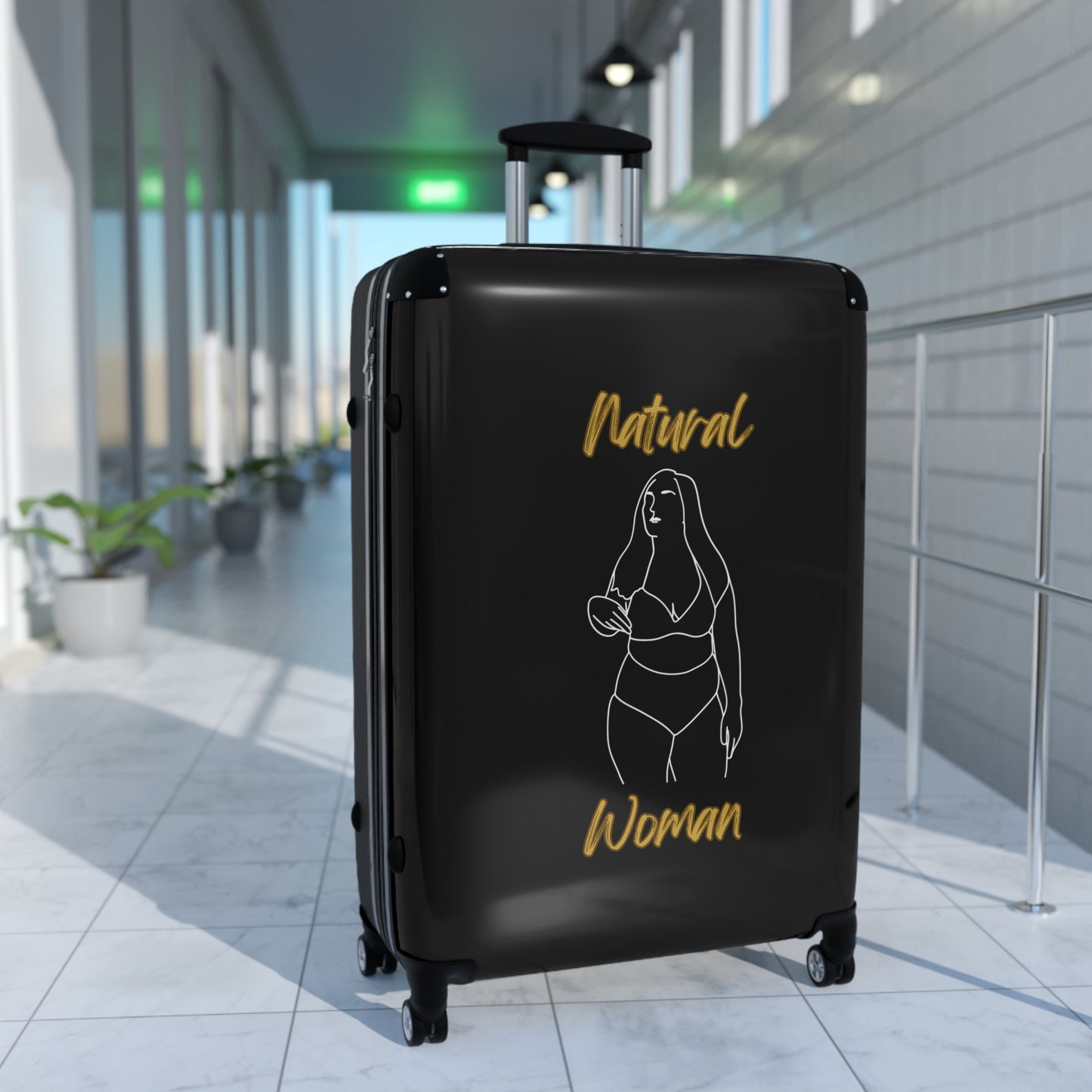Natural Woman Full Beauty (WL) Suitcase BLACK