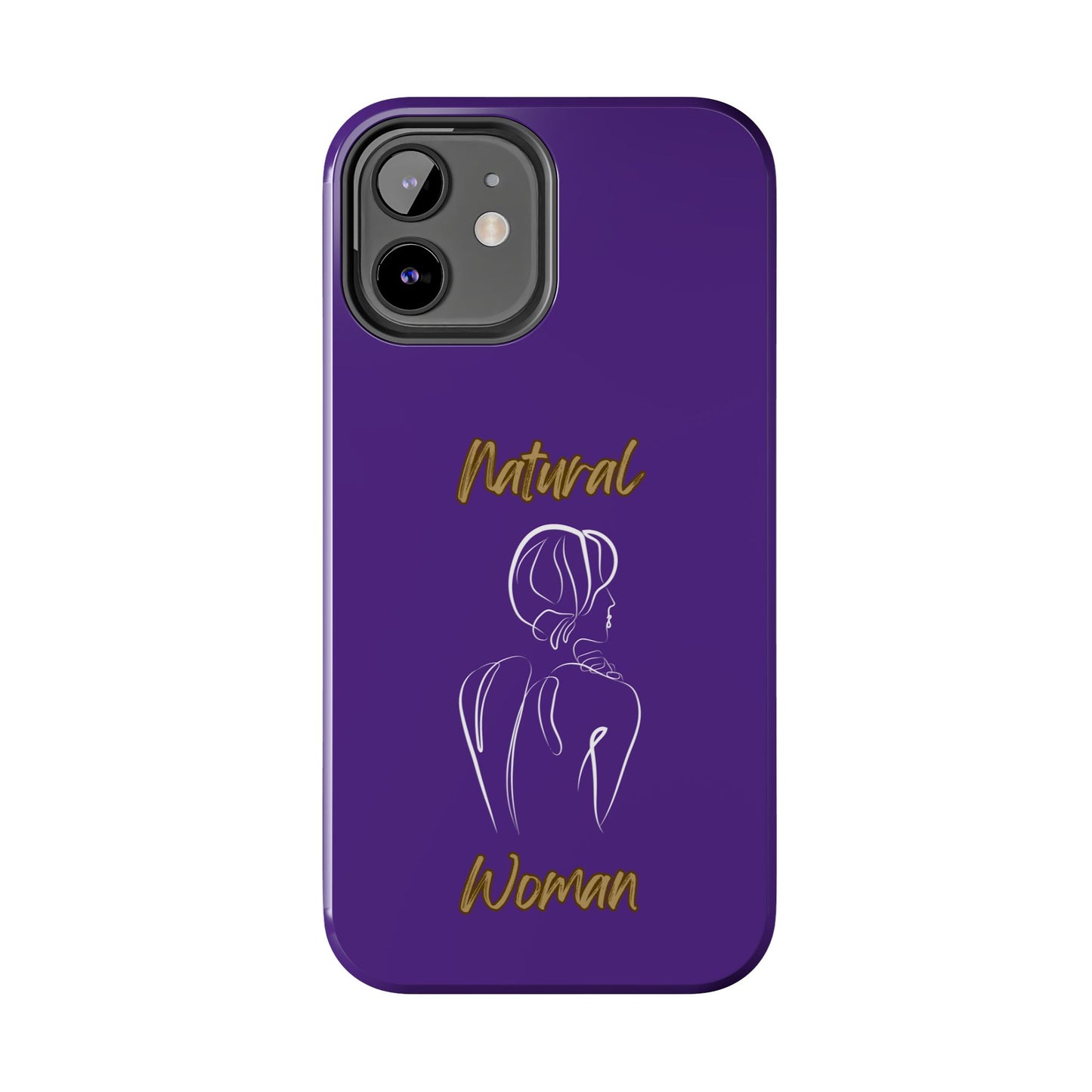 Natural Woman Back (WL)Tough Phone Cases PURPLE