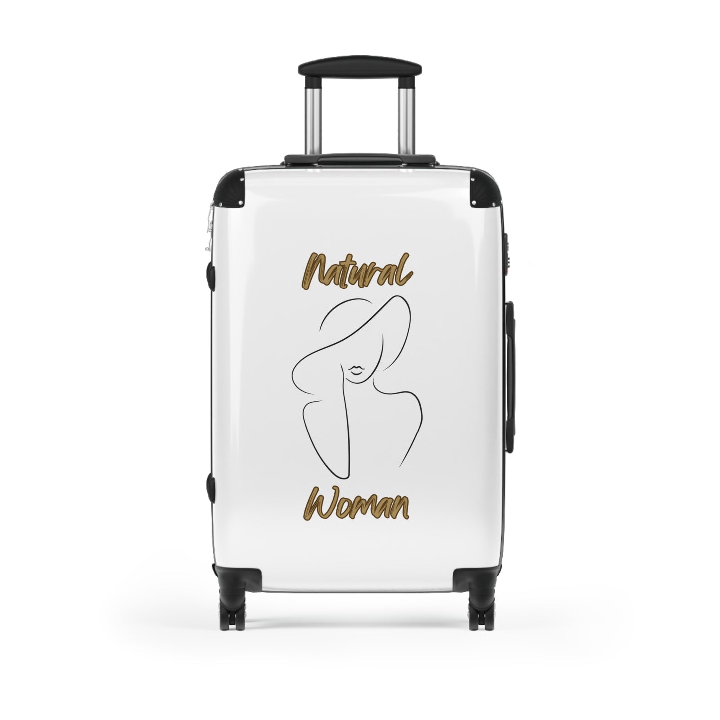 Natural Woman Sun Hat (BL) Suitcase WHITE