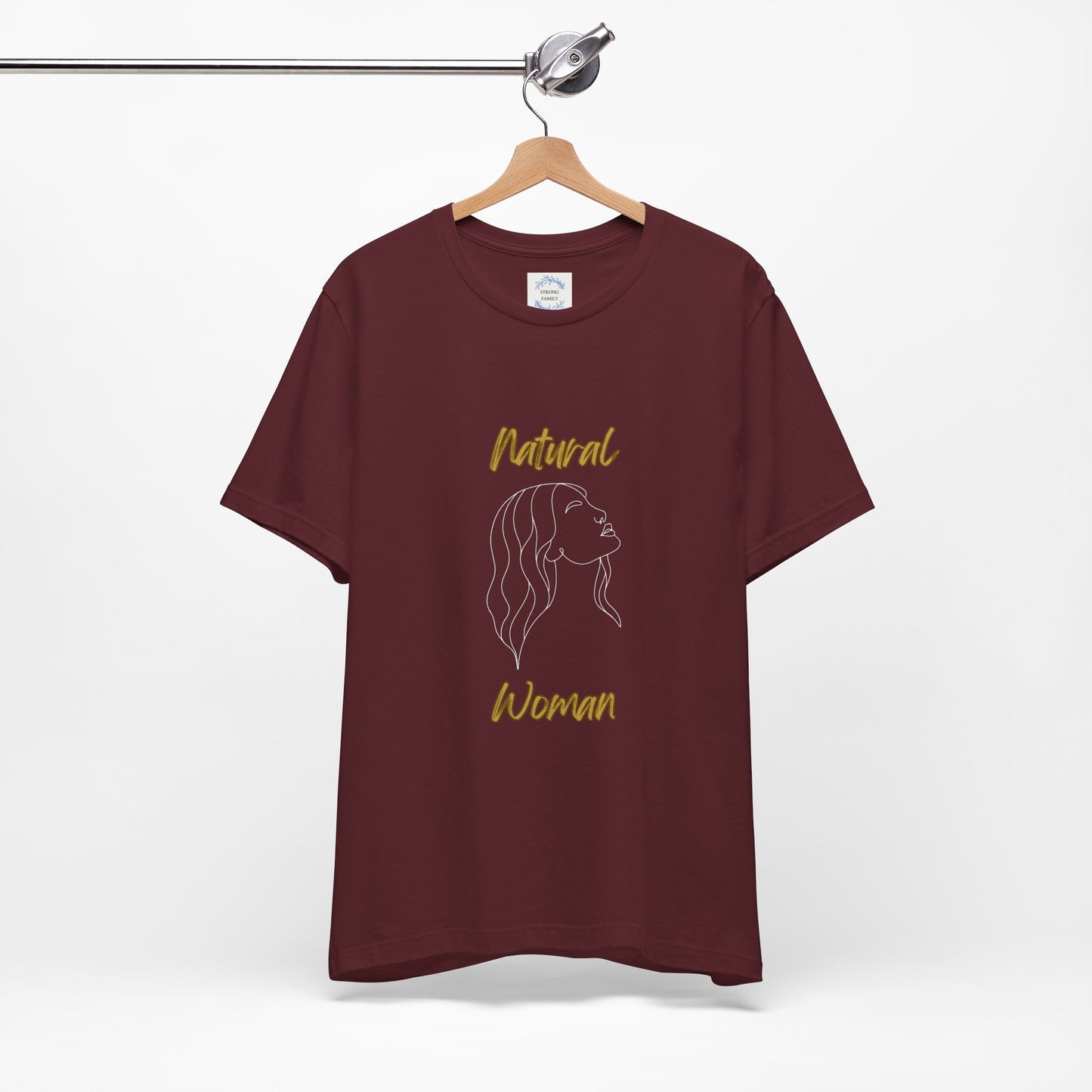 Natural Woman Breeze on Face (WL) Short Sleeve T-Shirt