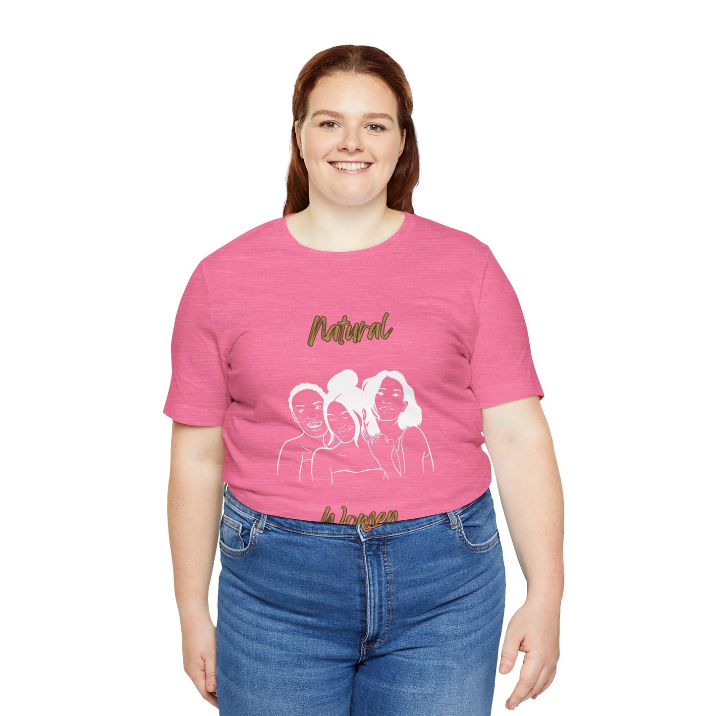 Natural Woman Laughing Friends (WL) Short Sleeve T-Shirt