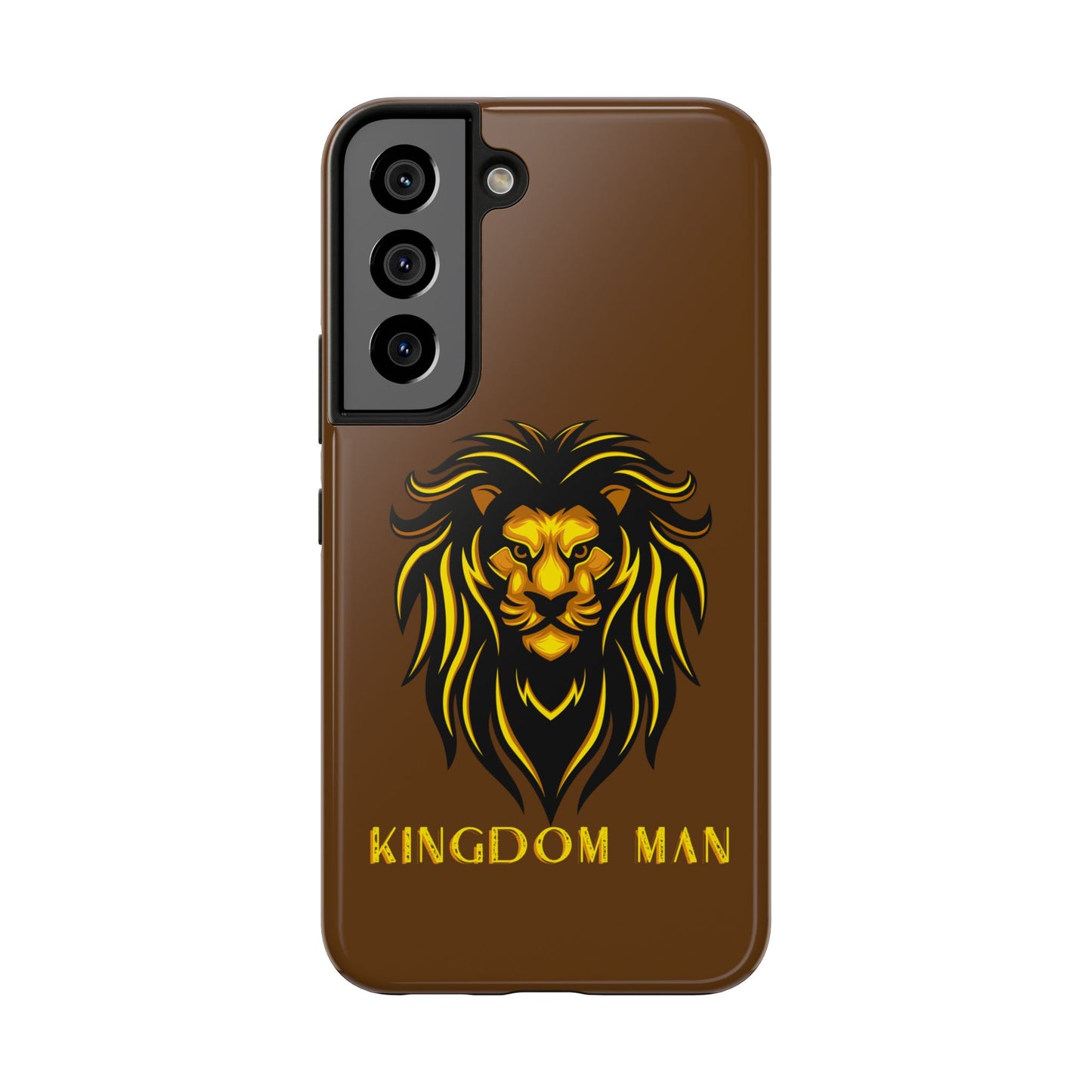 KIngdom Man (Gold Label) Tough Phone Cases BROWN