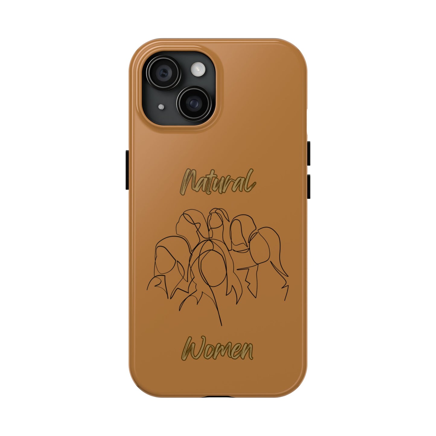 Natural Woman Professionals (BL)Tough Phone Cases LIGHT BROWN