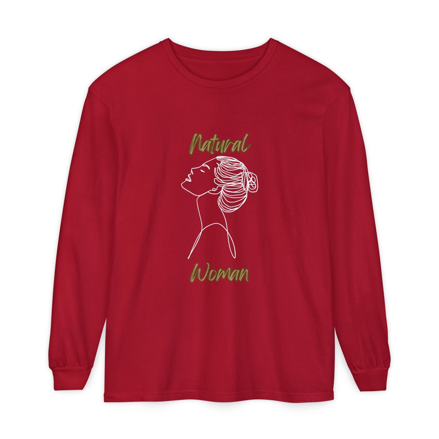 Natural Woman Wet Bun (WL) Long Sleeve T-Shirt