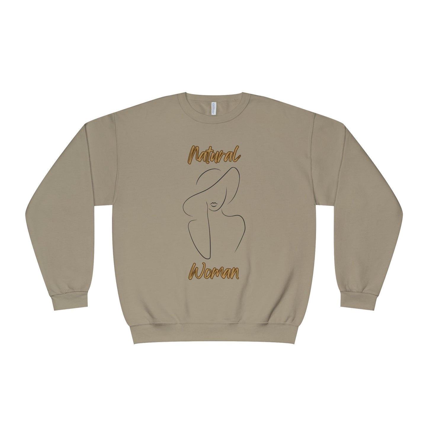 Natural Woman Sun Hat (BL) Crewneck Sweatshirt