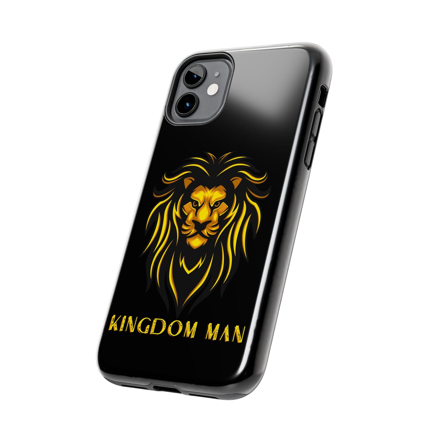 KIngdom Man (Gold Label) Tough Phone Cases BLACK