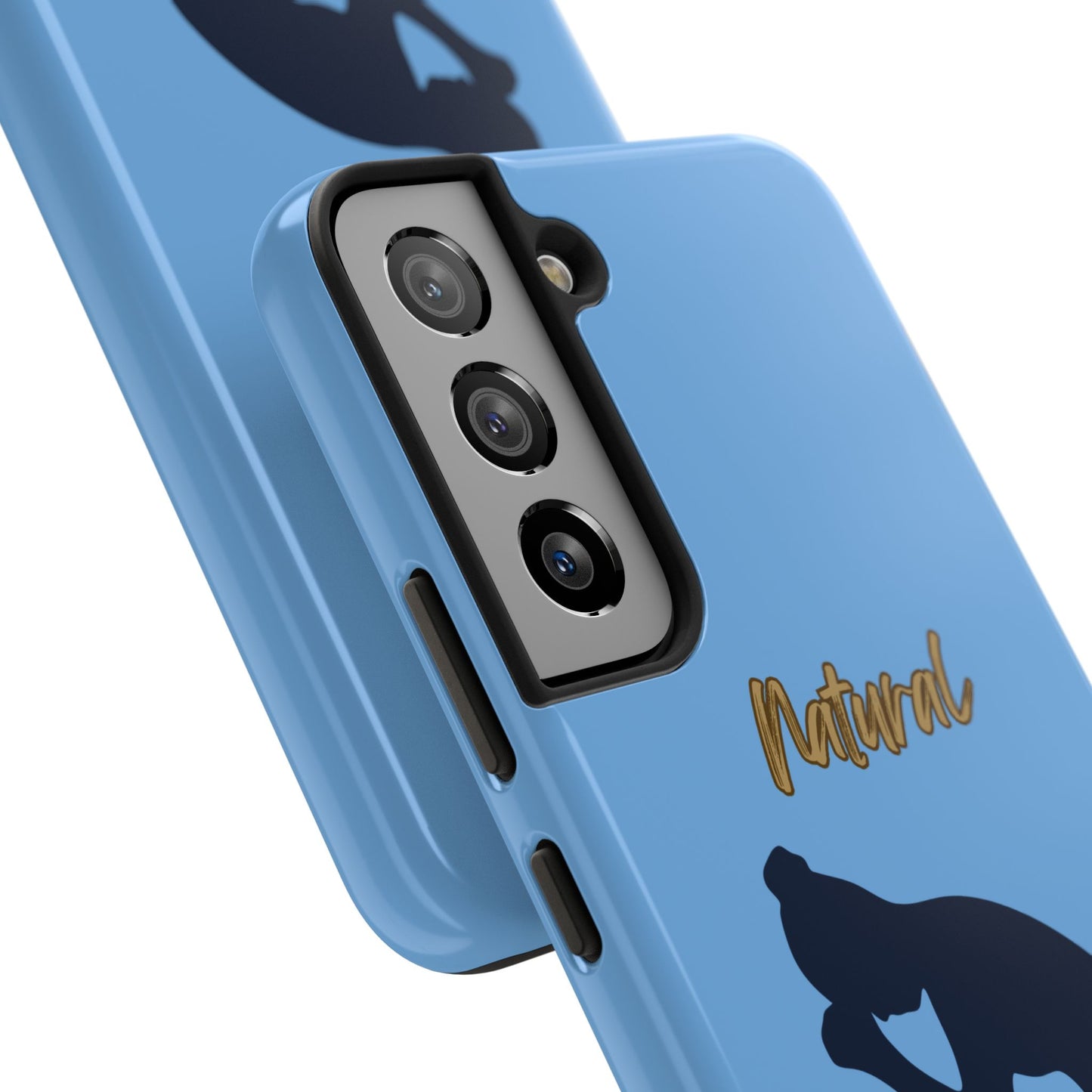 Natural Woman Pray (BL)Tough Phone Cases LIGHT BLUE