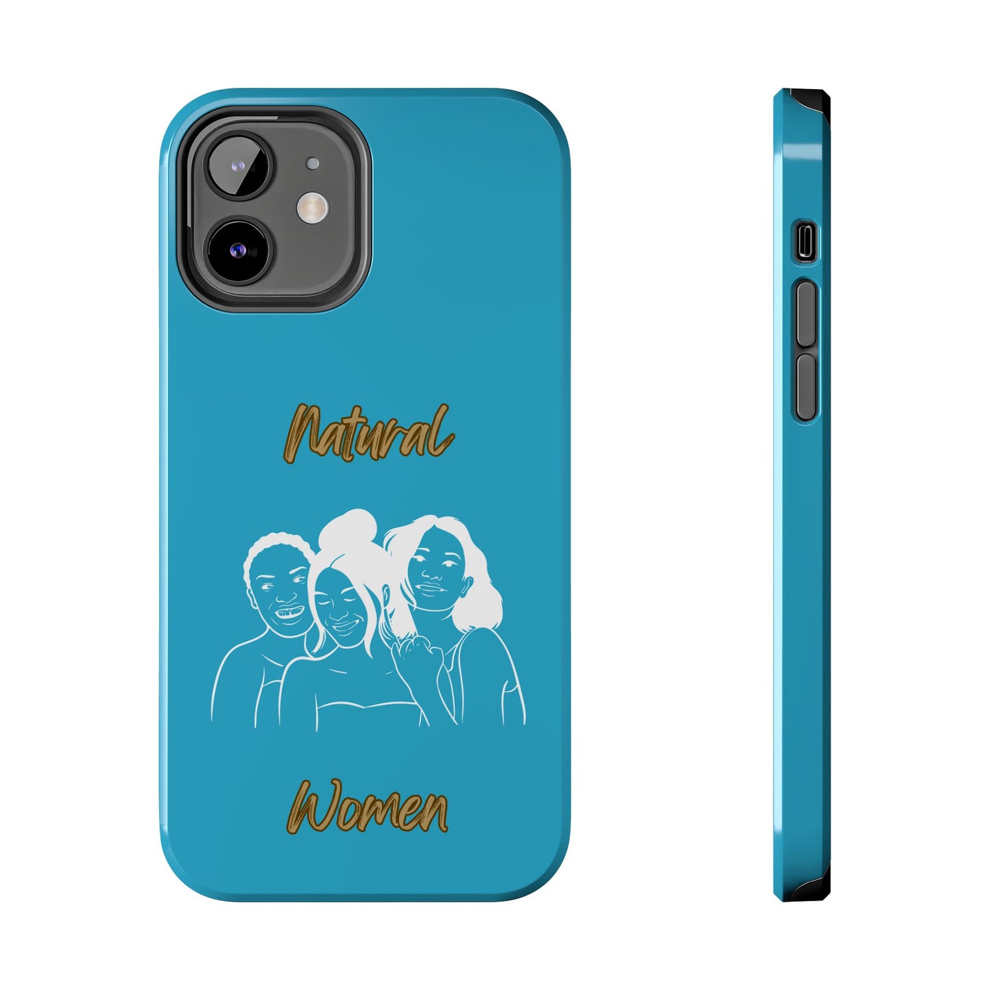 Natural Women Laughing Friends (WL)Tough Phone Cases TURQUOISE