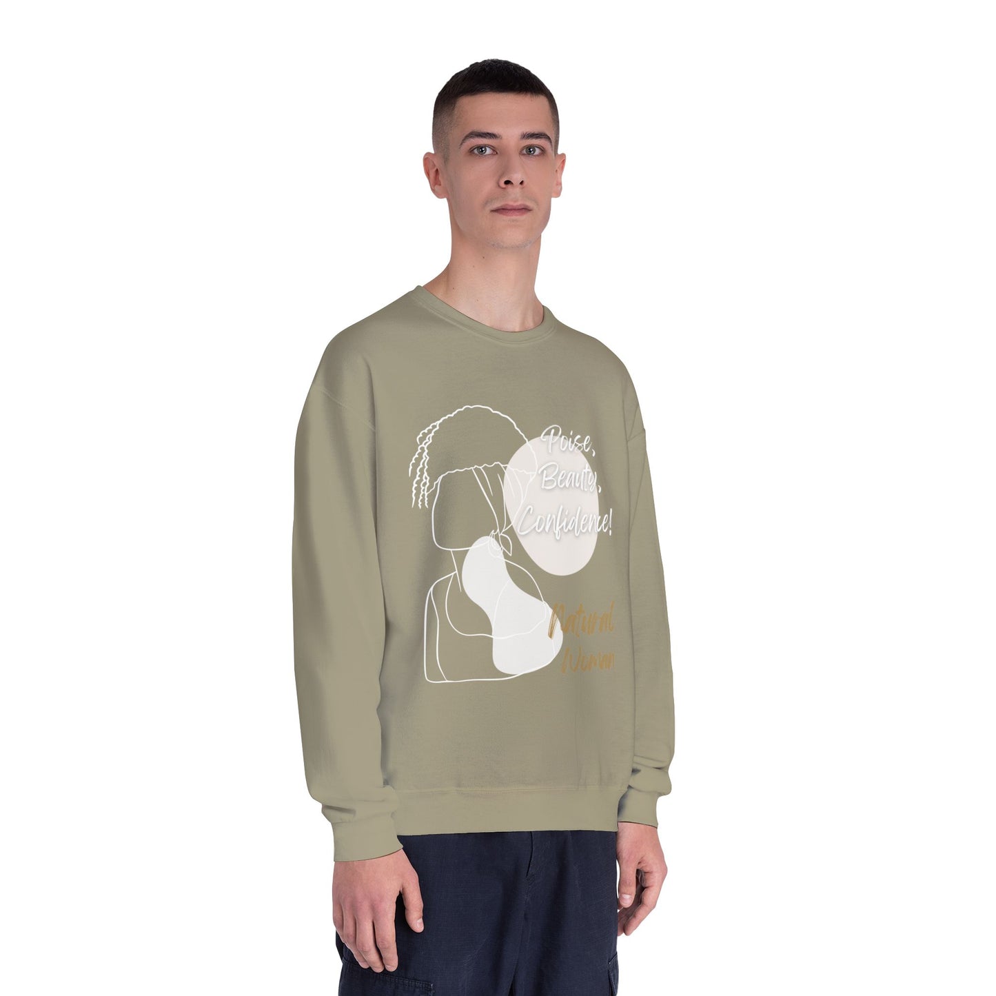 Natural Woman Puff (WL) Crewneck Sweatshirt