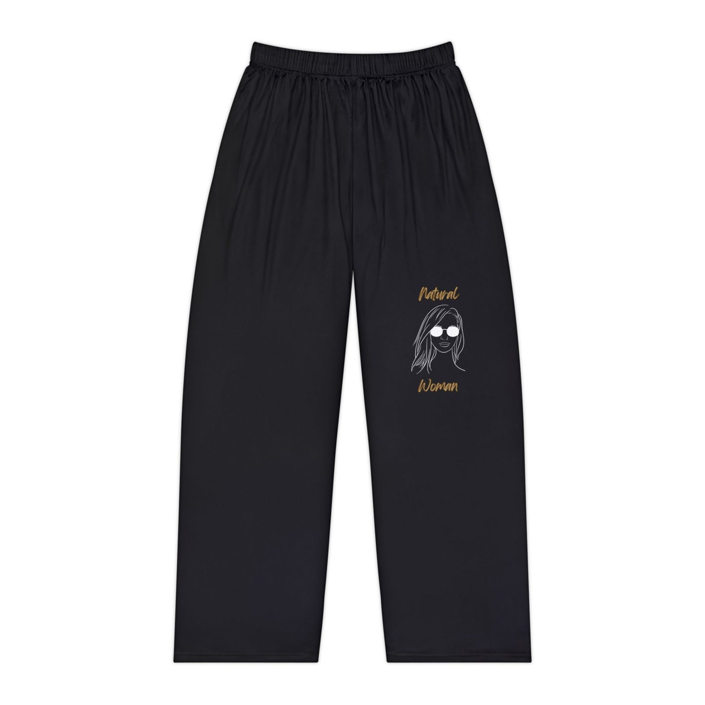 Natural Woman Shades (WL) Women's Pajama Pants BLACK