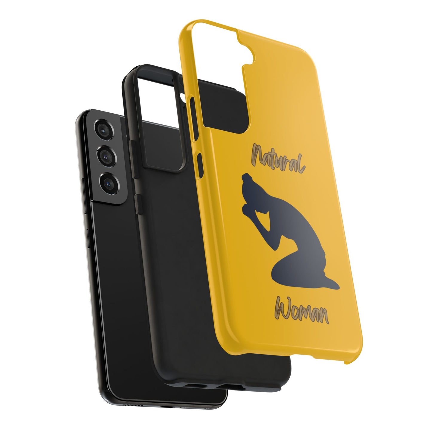 Natural Woman Pray (BL) Tough Phone Cases YELLOW