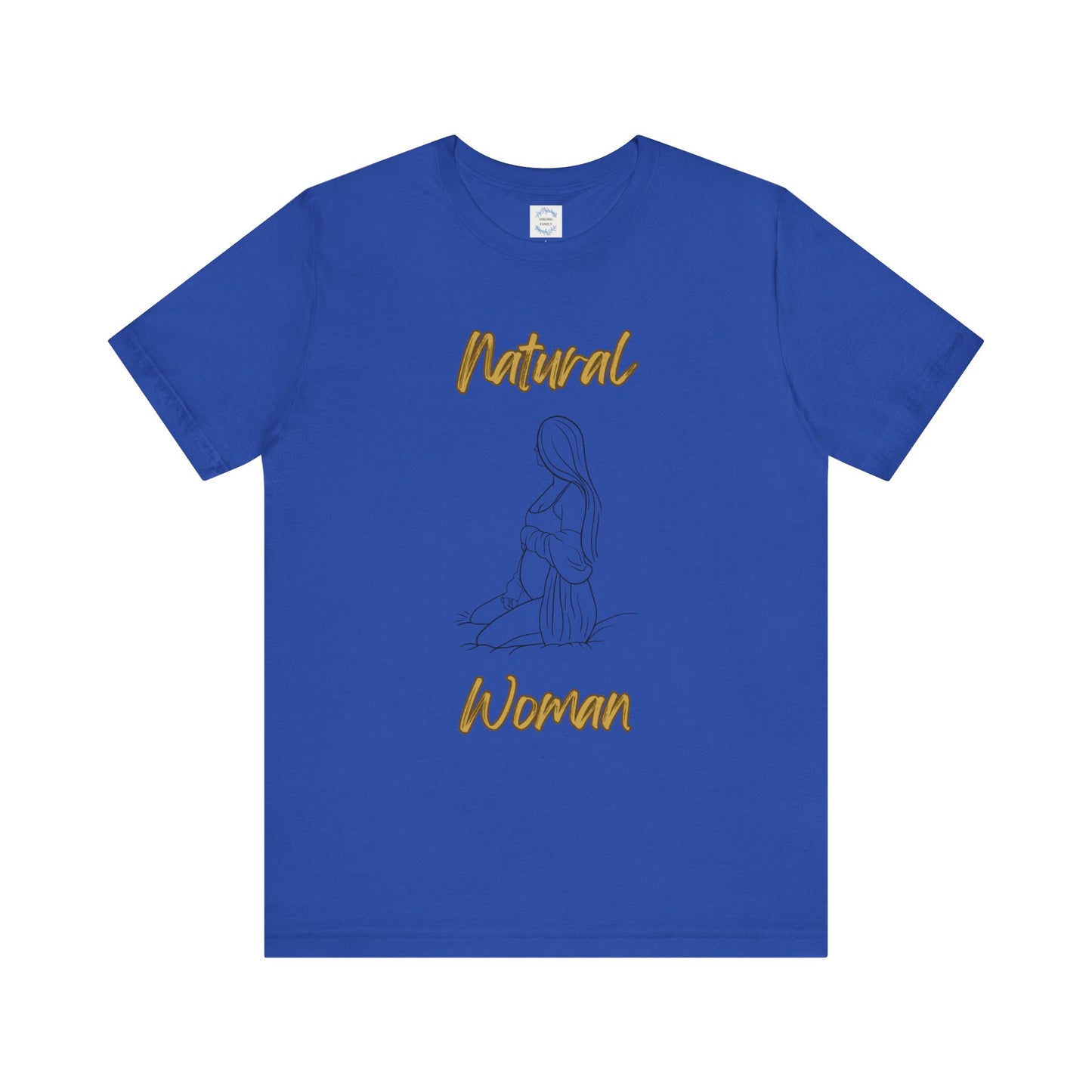 Natural Woman Expecting (BL) Short Sleeve T-Shirt
