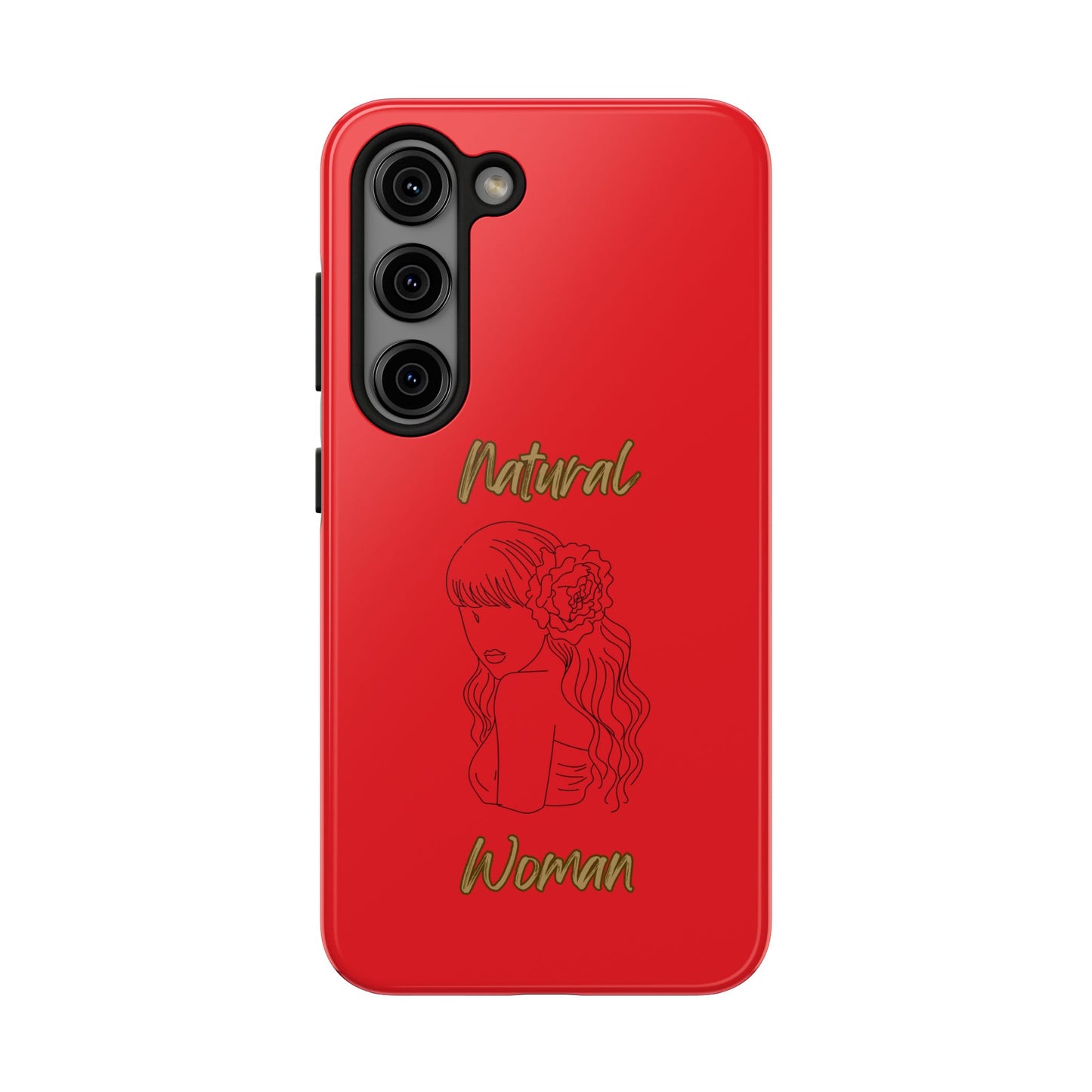 Natural Woman Newness (BL)Tough Phone Cases RED