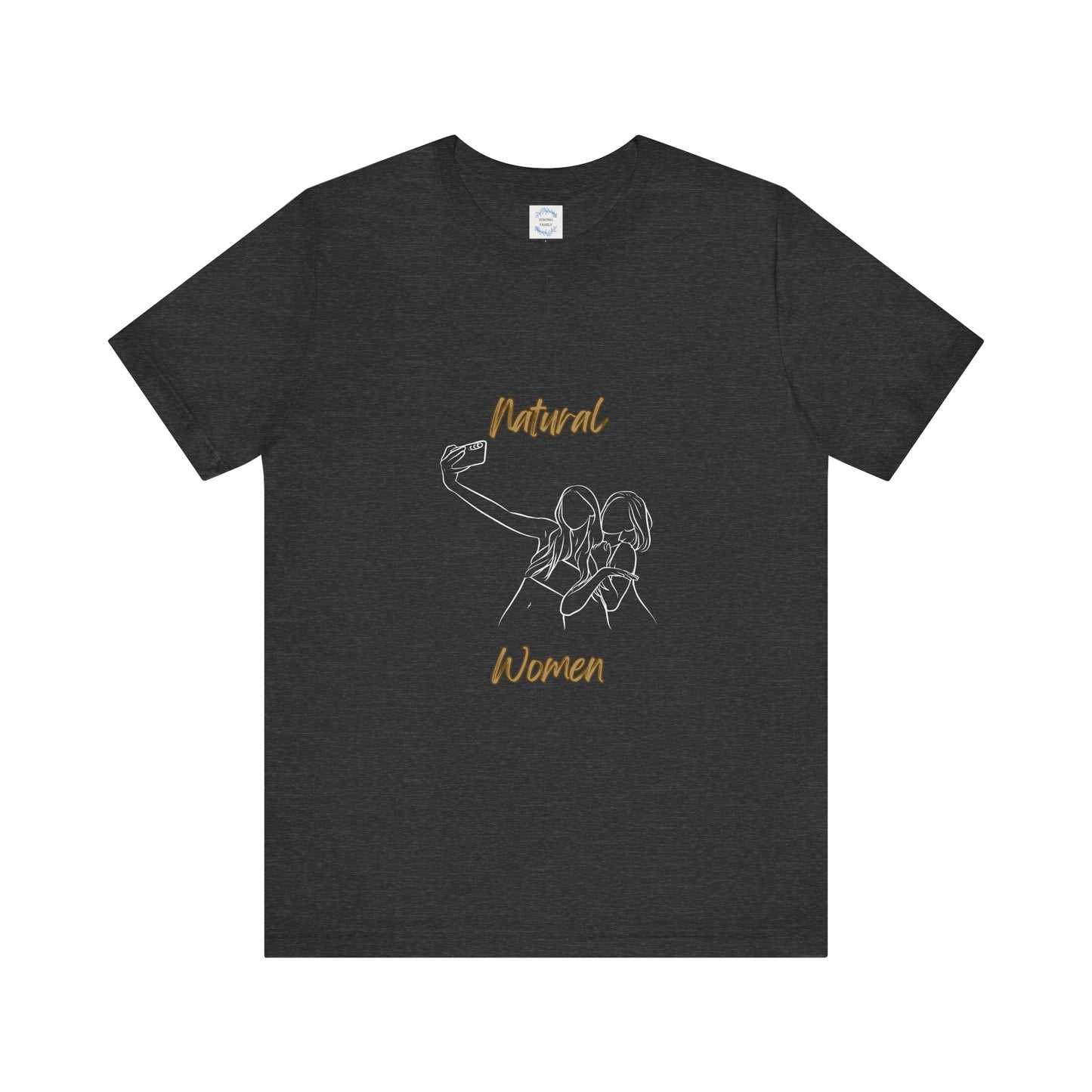Natural Women Friends Selfie (WL) Short Sleeve T-Shirt