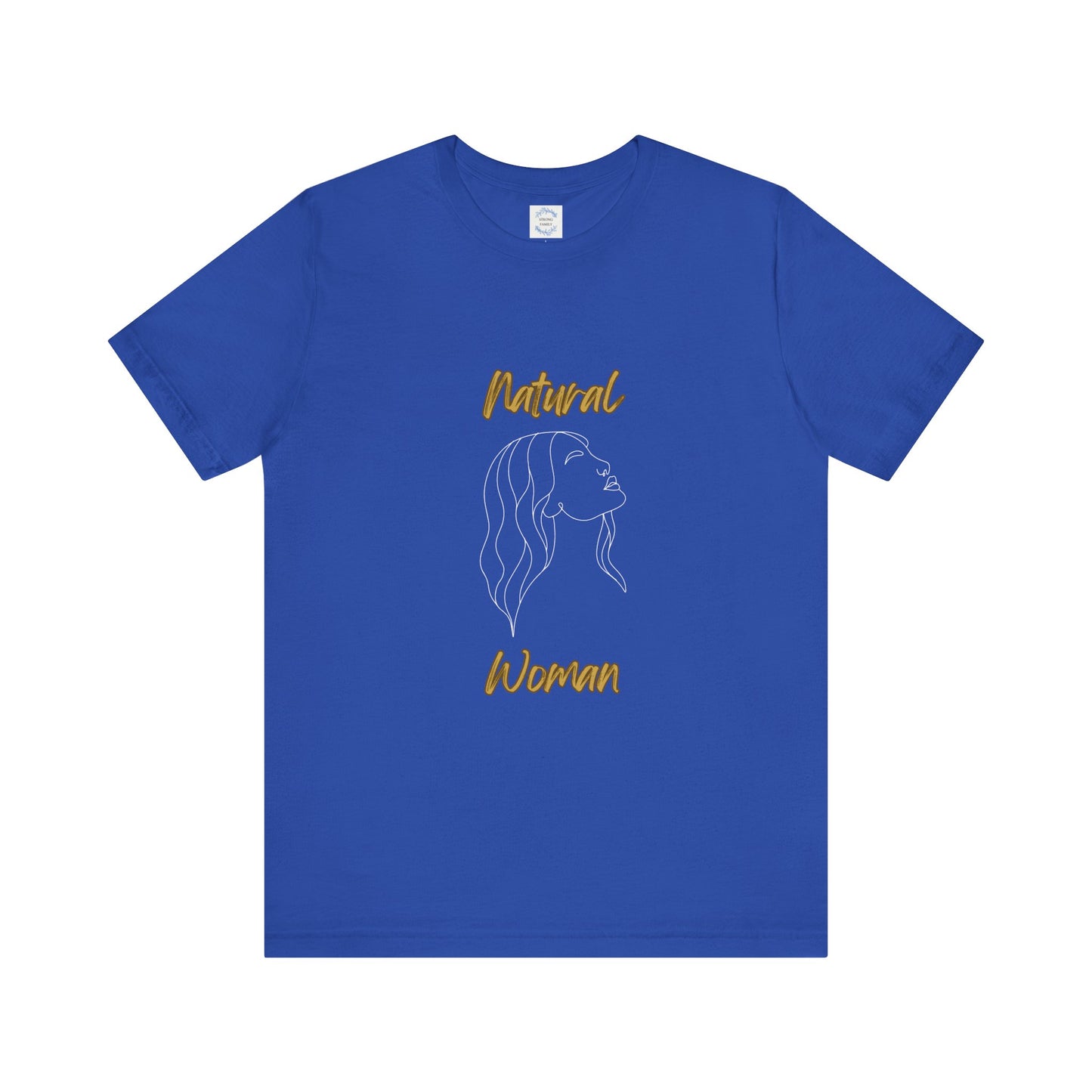 Natural Woman Breeze on Face (WL) Short Sleeve T-Shirt