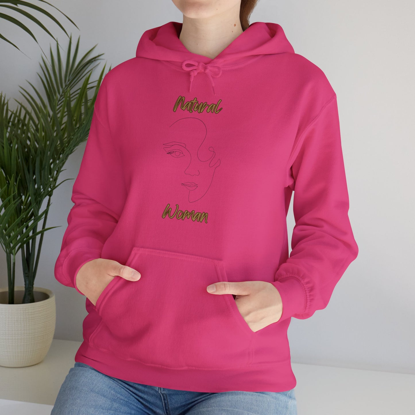 Natural Woman Looking (BL) Hoodie