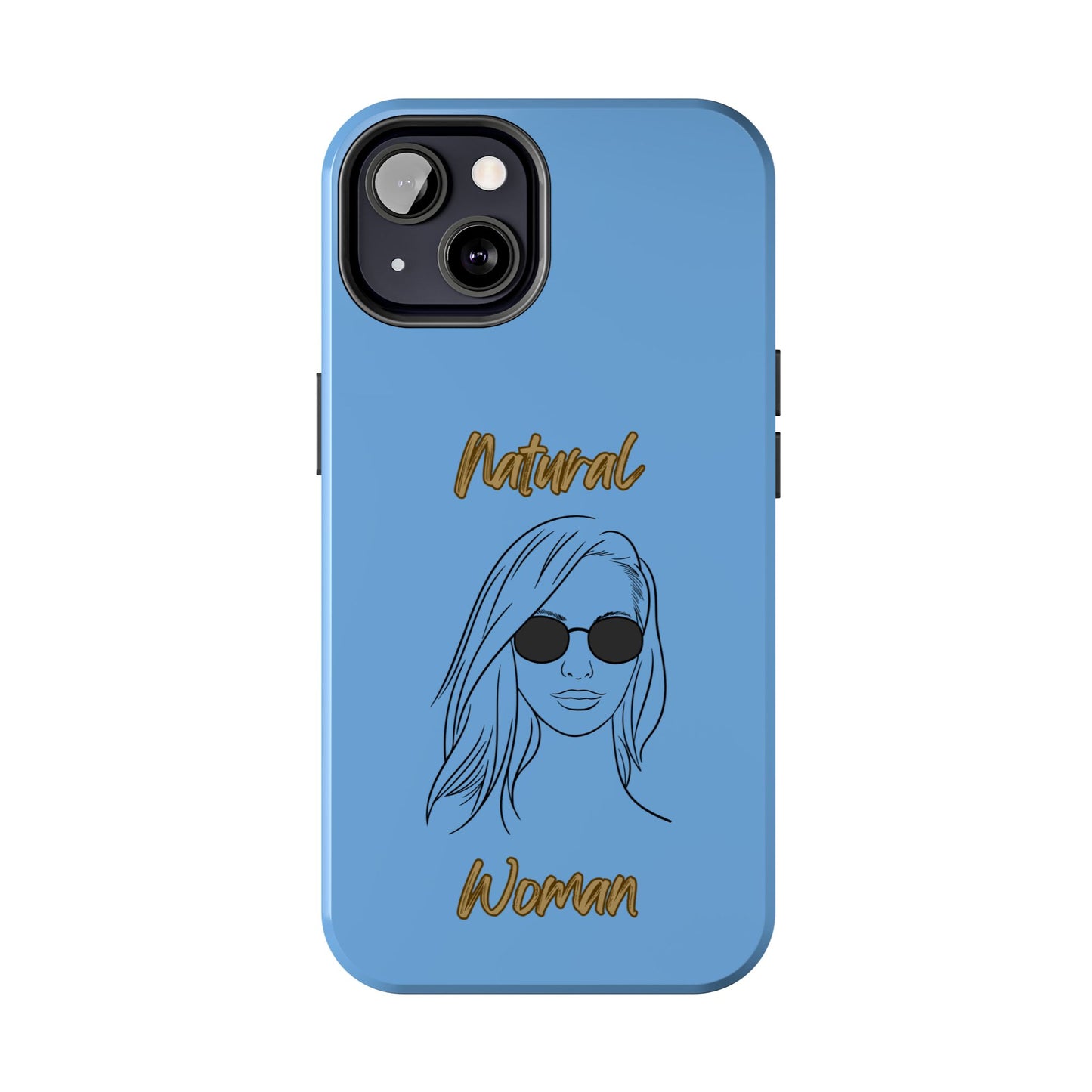 Natural Woman Shades (BL)Tough Phone Cases LIGHT BLUE