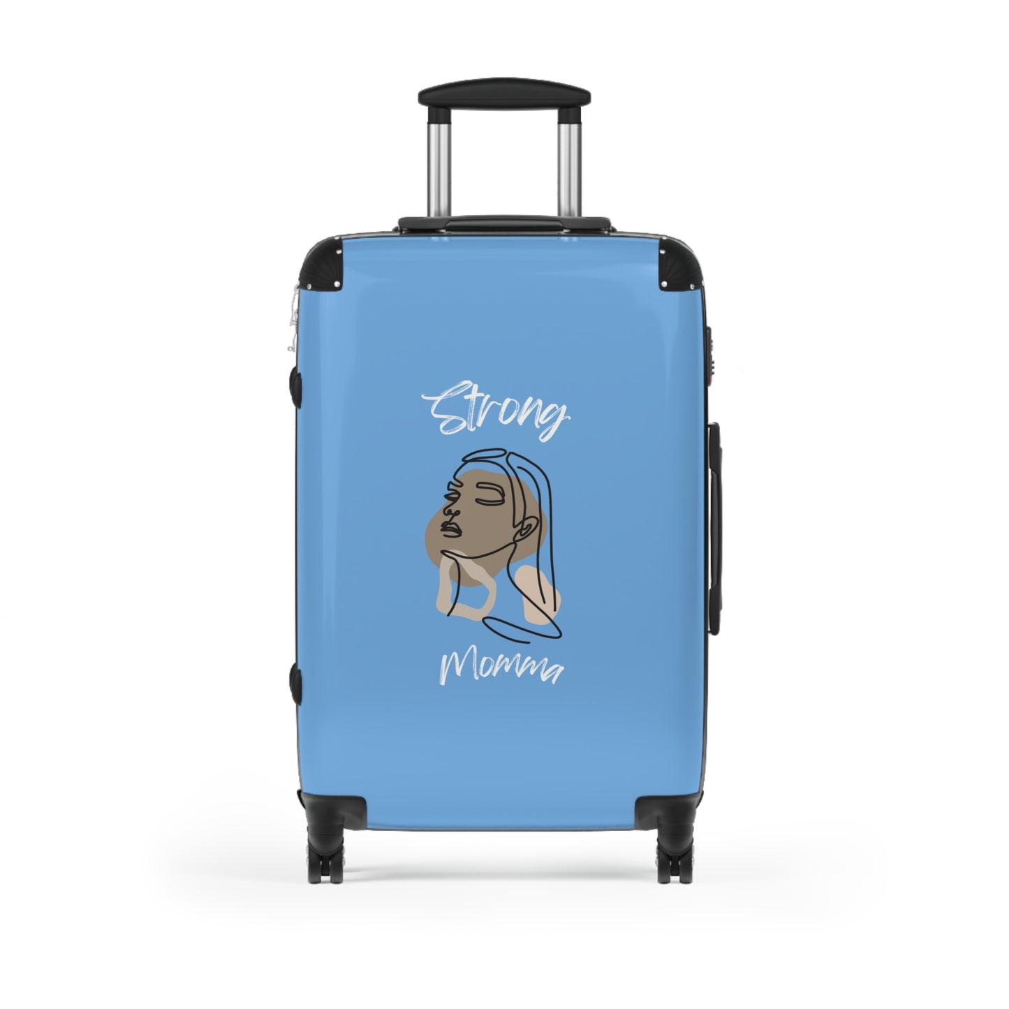 Strong Momma (WL) Luggage Bags LIGHT BLUE