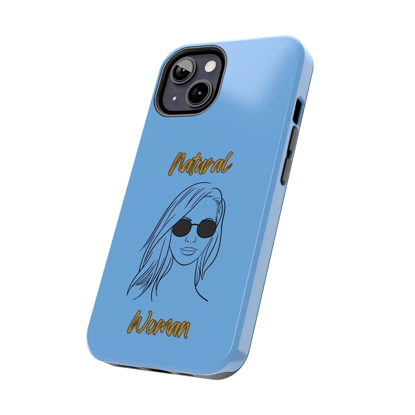 Natural Woman Shades (BL)Tough Phone Cases LIGHT BLUE