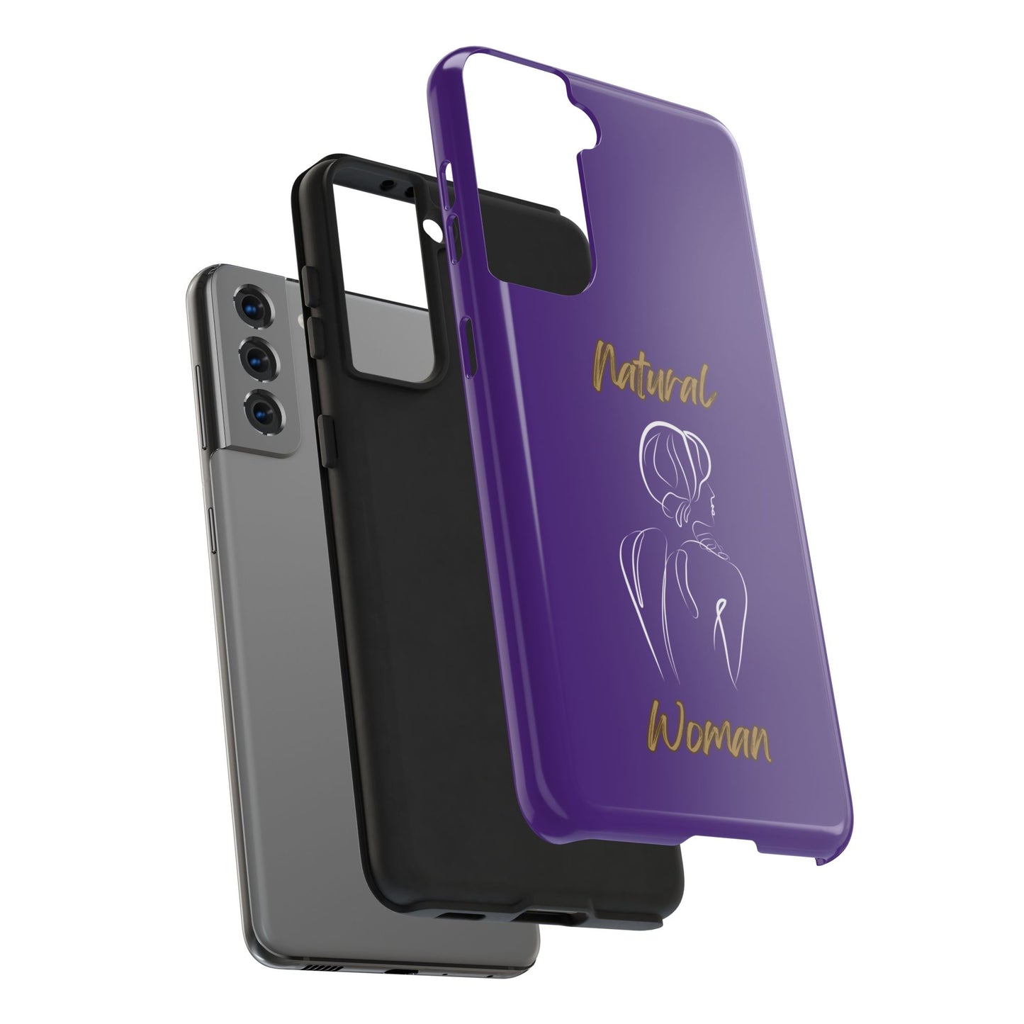 Natural Woman Back (WL)Tough Phone Cases PURPLE