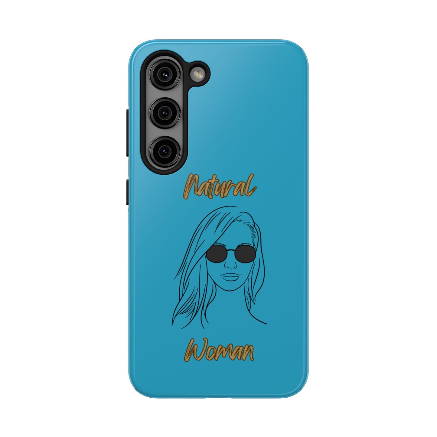 Natural Woman Shades (BL)Tough Phone Cases TURQUOISE