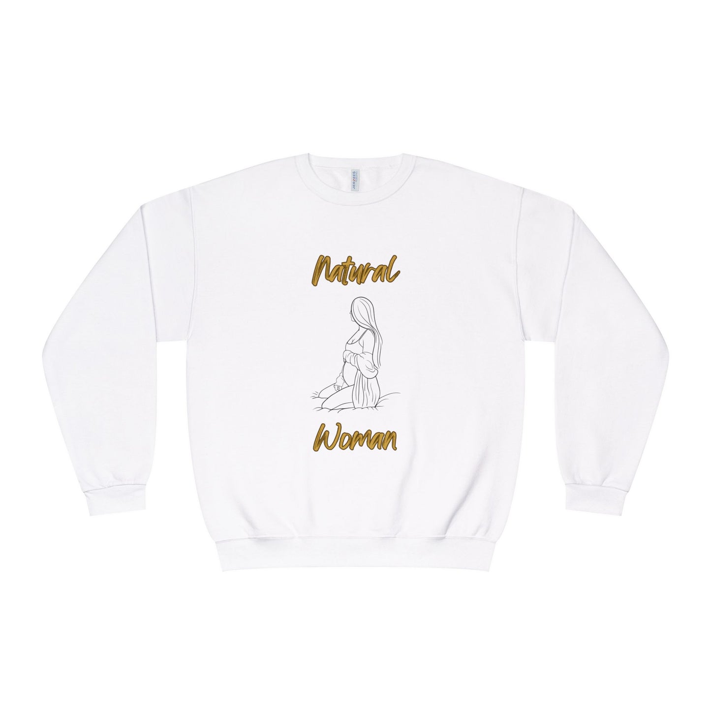 Natural Woman Expecting (BL) Crewneck Sweatshirt