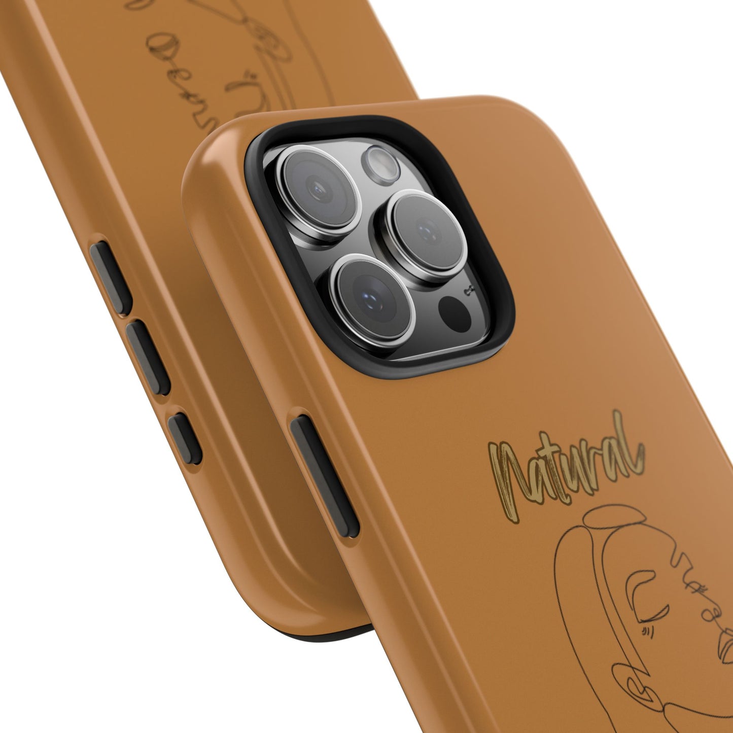 Natural Woman Calm (BL) Tough Phone Cases LIGHT BROWN