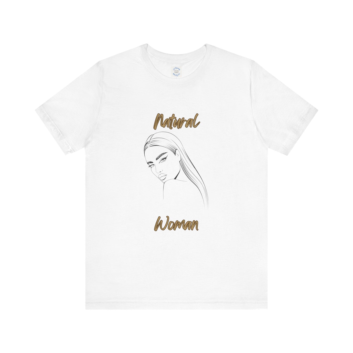 Natural Woman The Stare (BL) Short Sleeve T-Shirt
