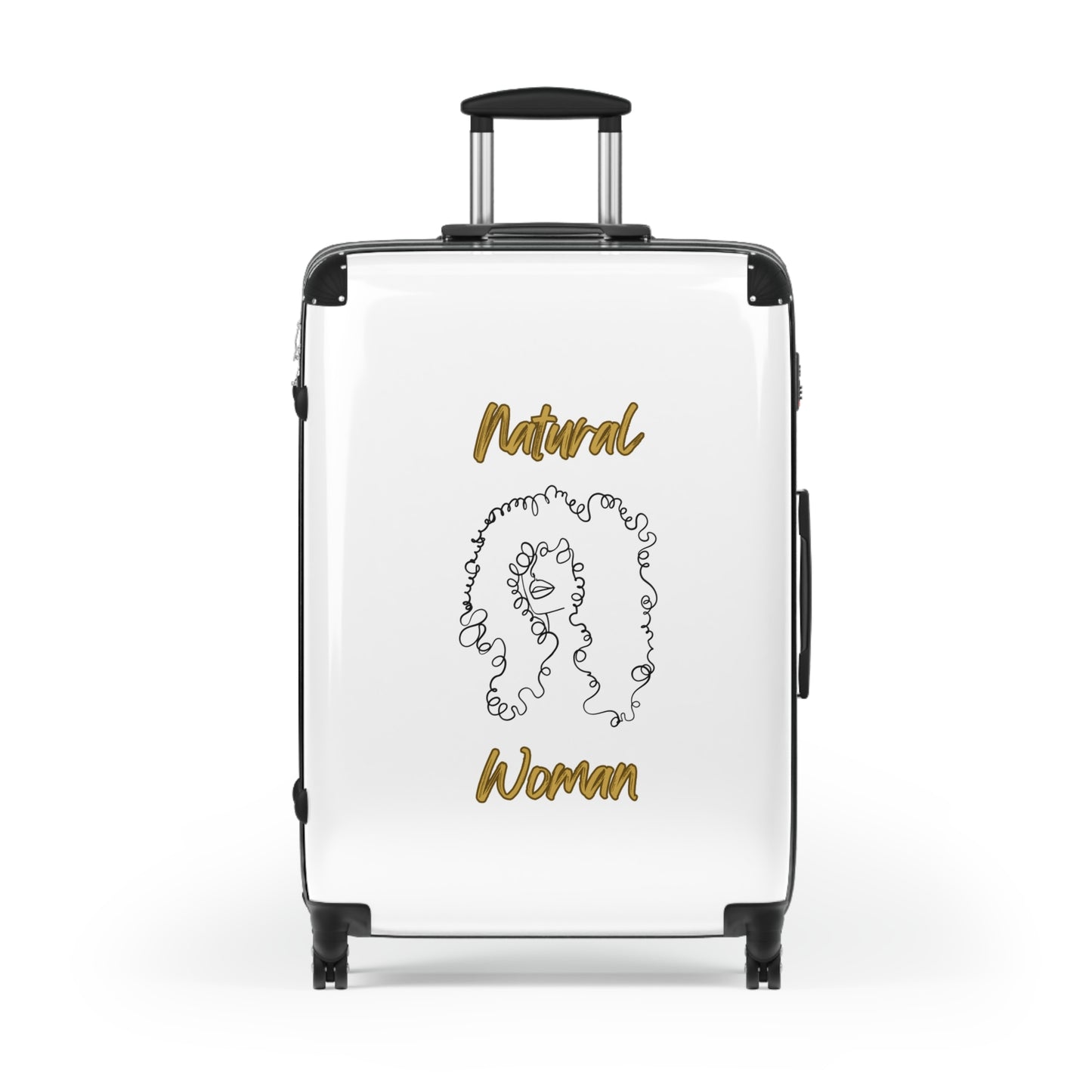Natural Woman Spiral Flow (BL) Suitcase WHITE
