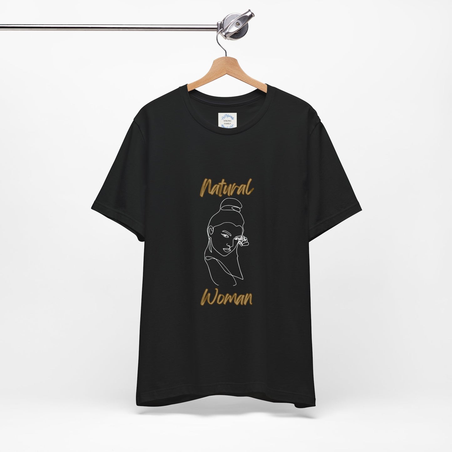 Natural Woman Sassy Bun (WL) Short Sleeve T-Shirt