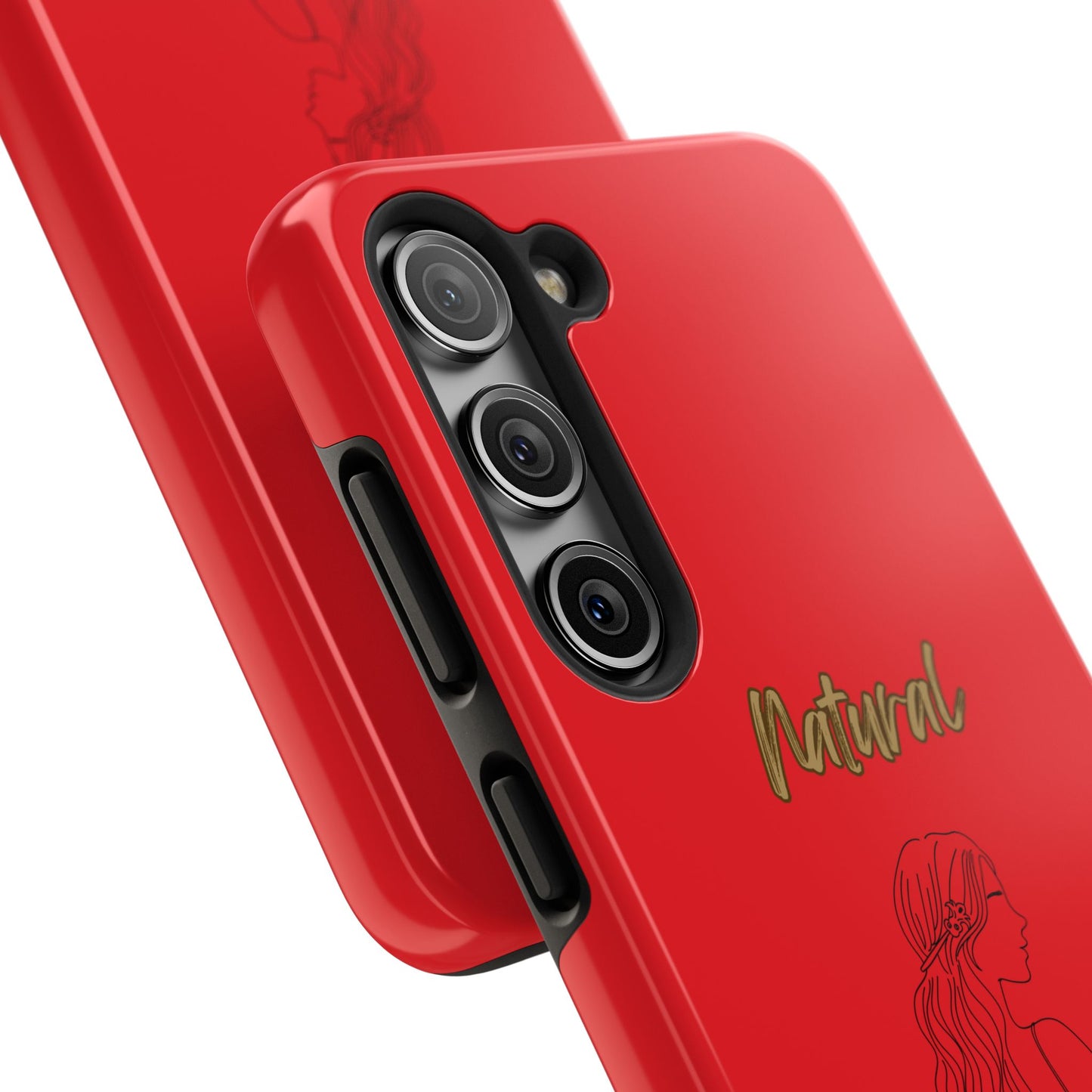 Natural Woman Young Woman (BL)Tough Phone Cases RED